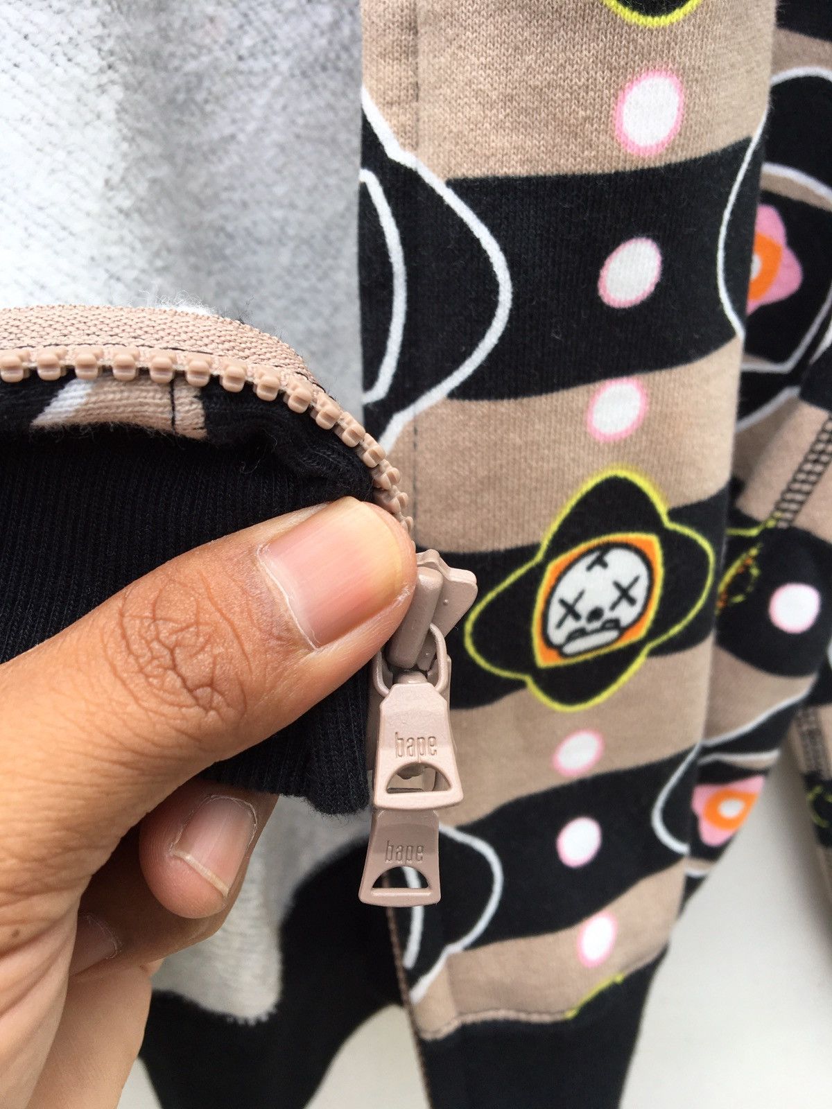 Bape × Kaws Bape x Kaws Baby Milo Monogram Full Zip Hoodie Size US S / EU 44-46 / 1 - 19 Thumbnail