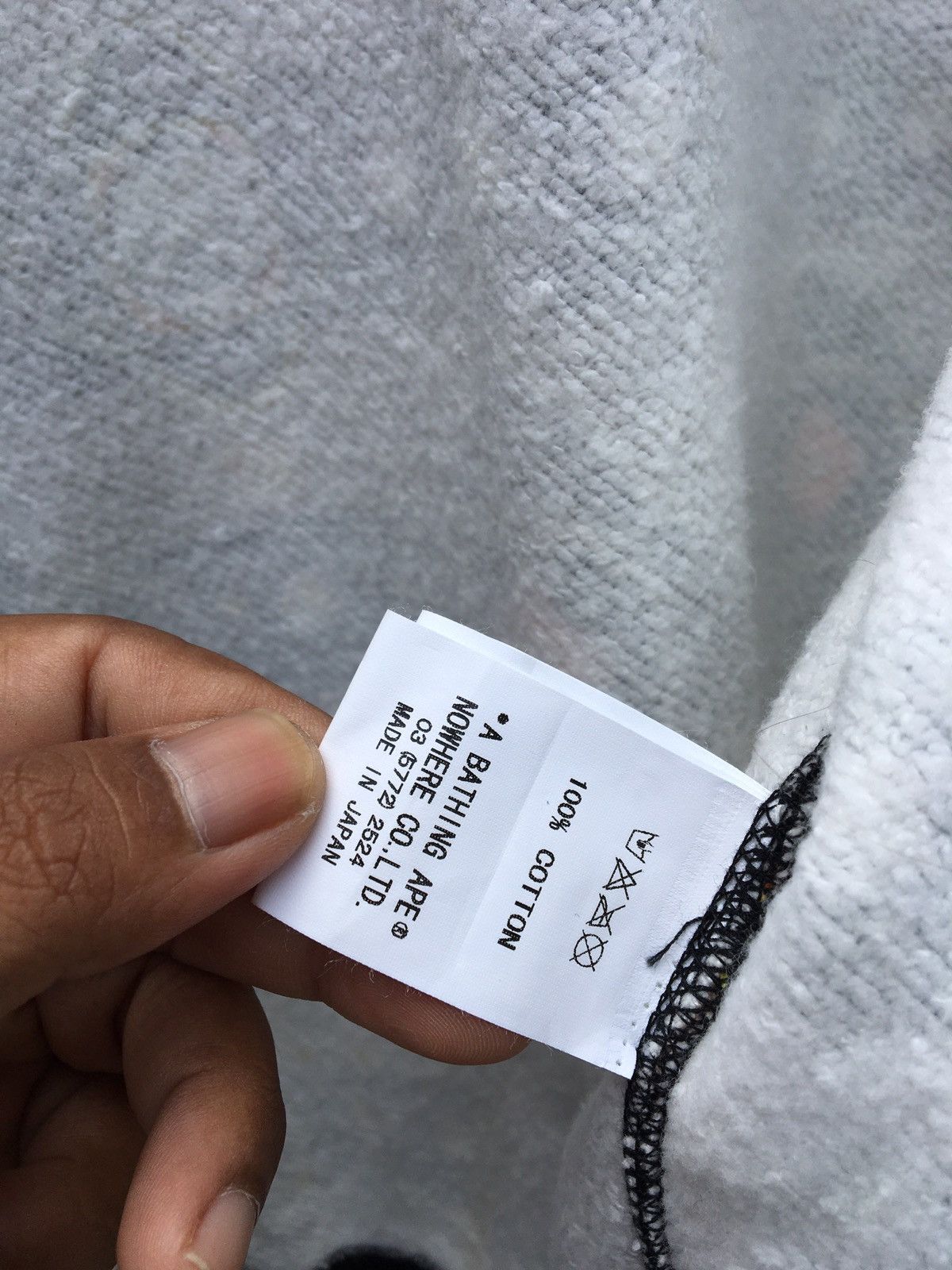 Bape × Kaws Bape x Kaws Baby Milo Monogram Full Zip Hoodie Size US S / EU 44-46 / 1 - 11 Thumbnail