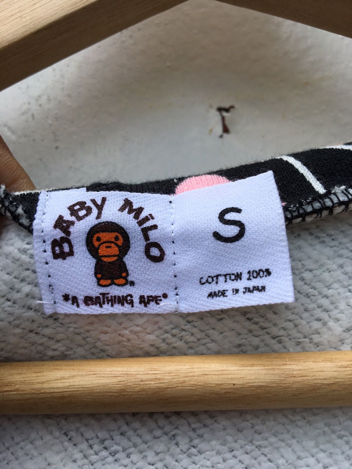 Bape × Kaws Bape x Kaws Baby Milo Monogram Full Zip Hoodie Size US S / EU 44-46 / 1 - 17 Thumbnail