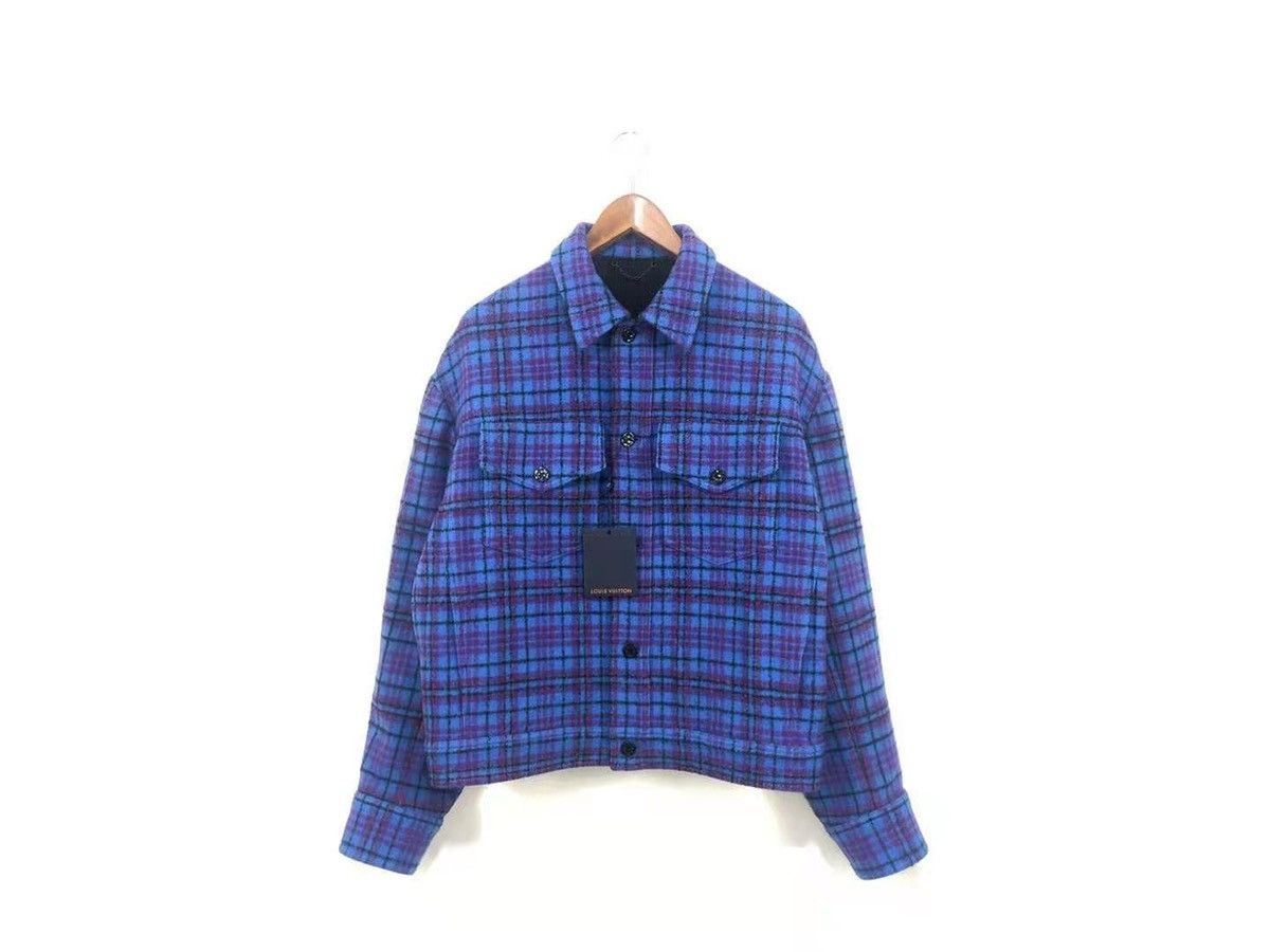 Louis Vuitton Flannel blouson jacket Size US S / EU 44-46 / 1 - 1 Thumbnail