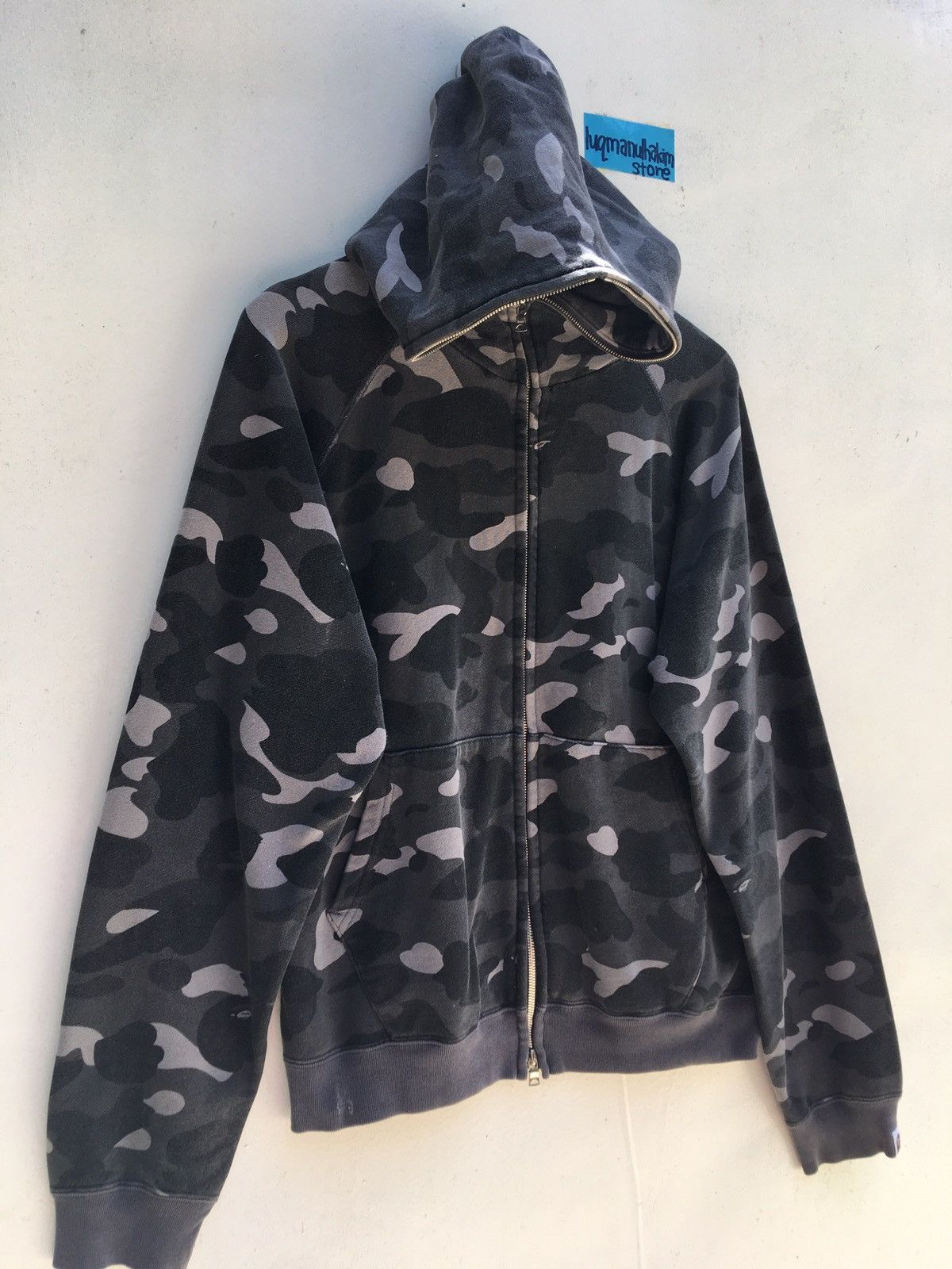 Bape Color Camo Full Zip Hoodie Size US S / EU 44-46 / 1 - 2 Thumbnail