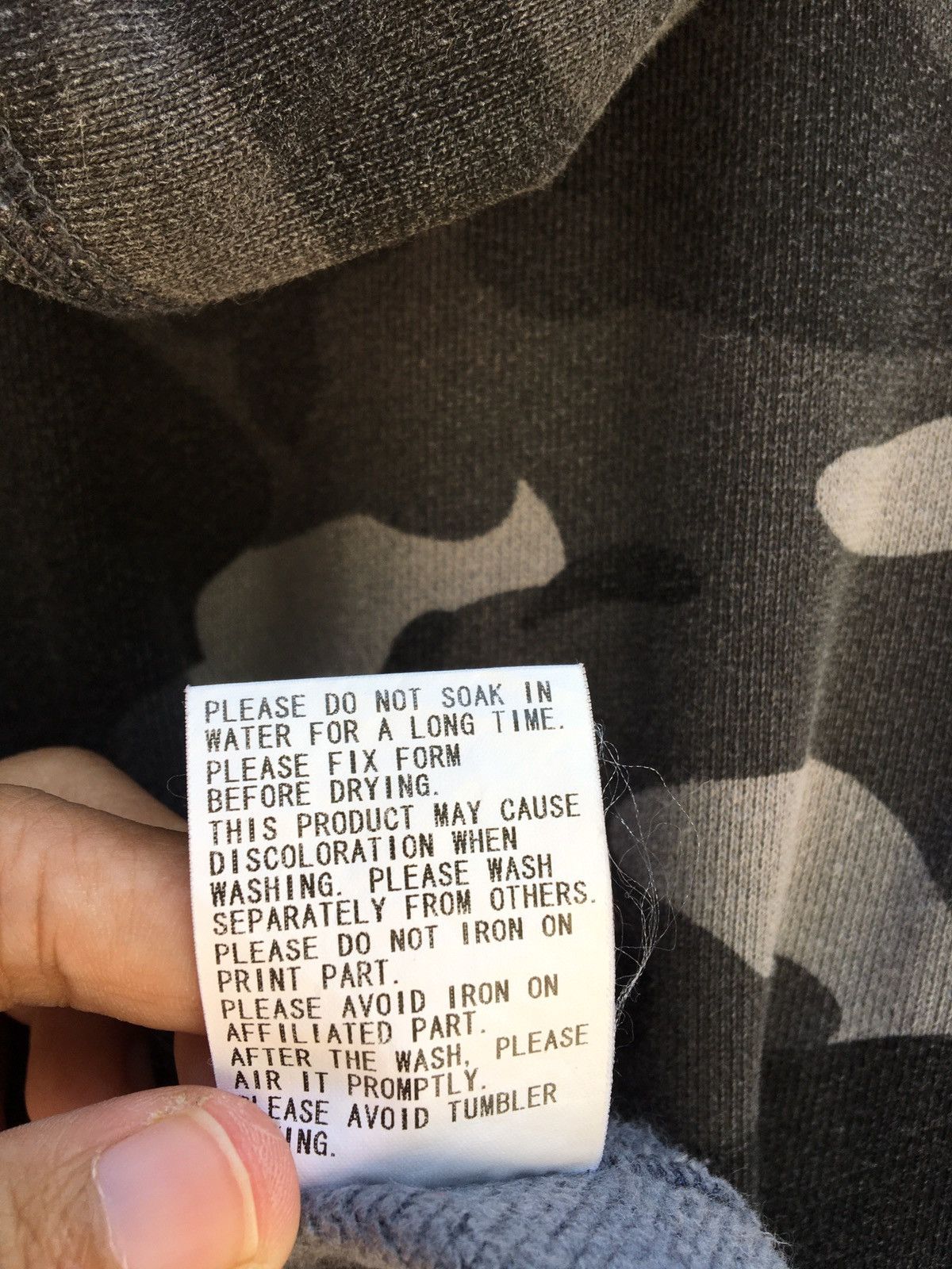 Bape Color Camo Full Zip Hoodie Size US S / EU 44-46 / 1 - 12 Thumbnail