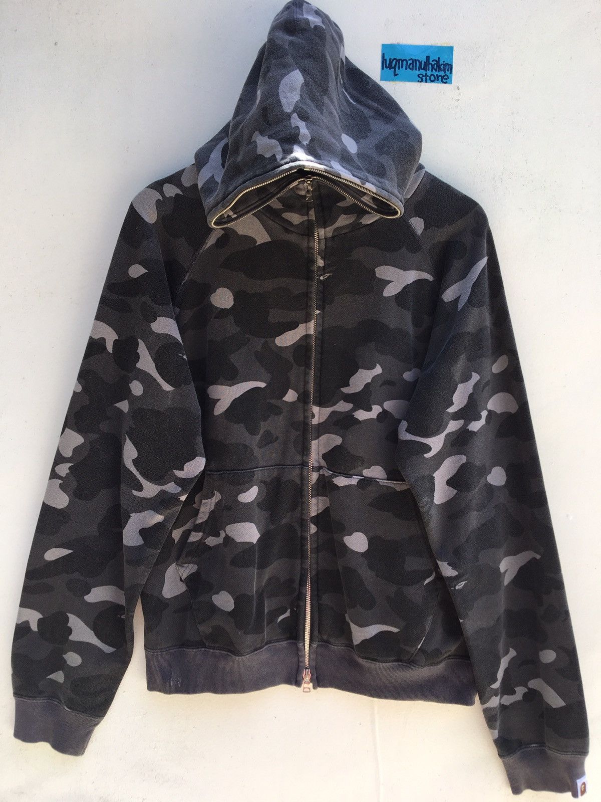 Bape Color Camo Full Zip Hoodie Size US S / EU 44-46 / 1 - 1 Thumbnail
