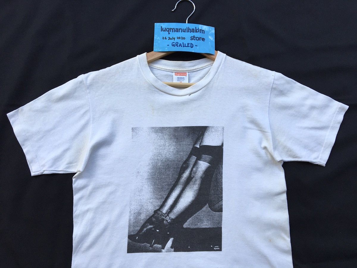 A.P.C. × Supreme Supreme x APC Bondage Tee XS RARE size Size US XS / EU 42 / 0 - 6 Thumbnail