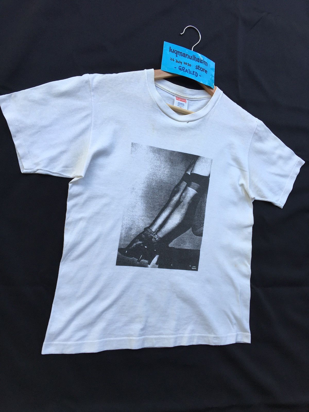 A.P.C. × Supreme Supreme x APC Bondage Tee XS RARE size Size US XS / EU 42 / 0 - 2 Thumbnail