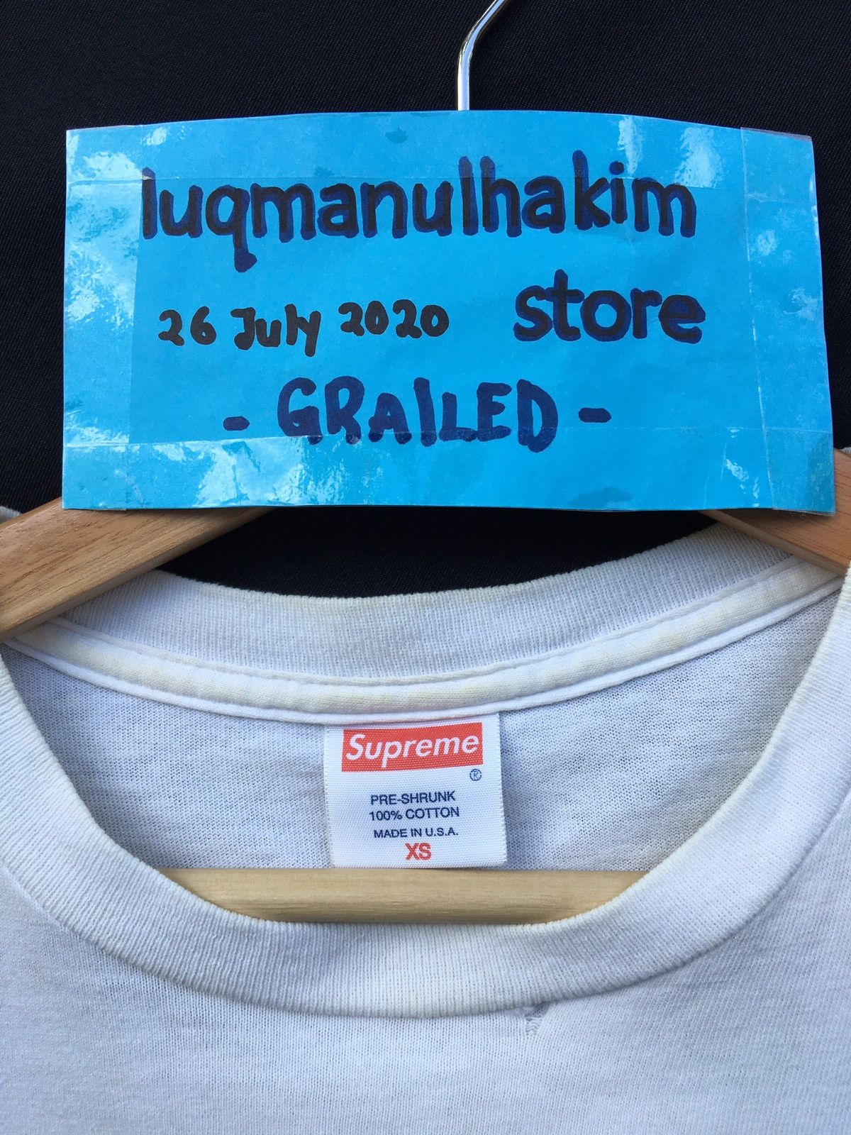 A.P.C. × Supreme Supreme x APC Bondage Tee XS RARE size Size US XS / EU 42 / 0 - 15 Thumbnail