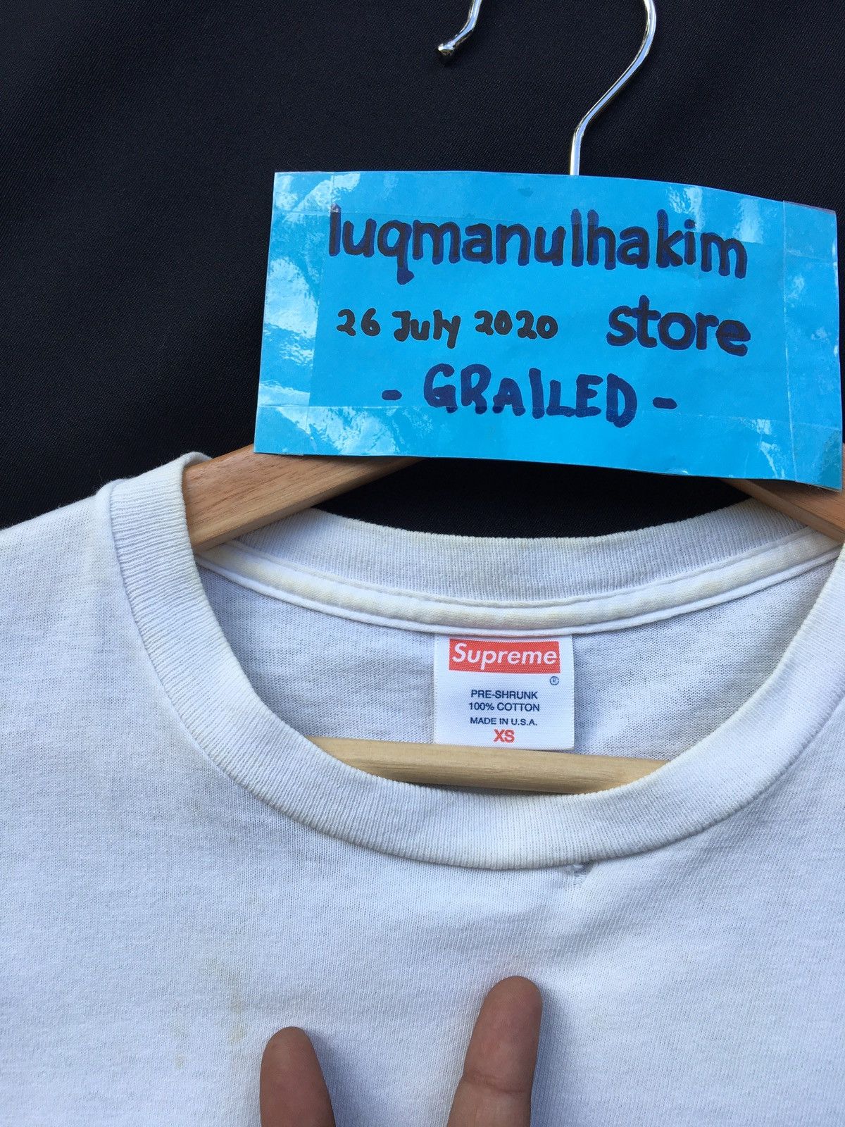 A.P.C. × Supreme Supreme x APC Bondage Tee XS RARE size Size US XS / EU 42 / 0 - 14 Thumbnail
