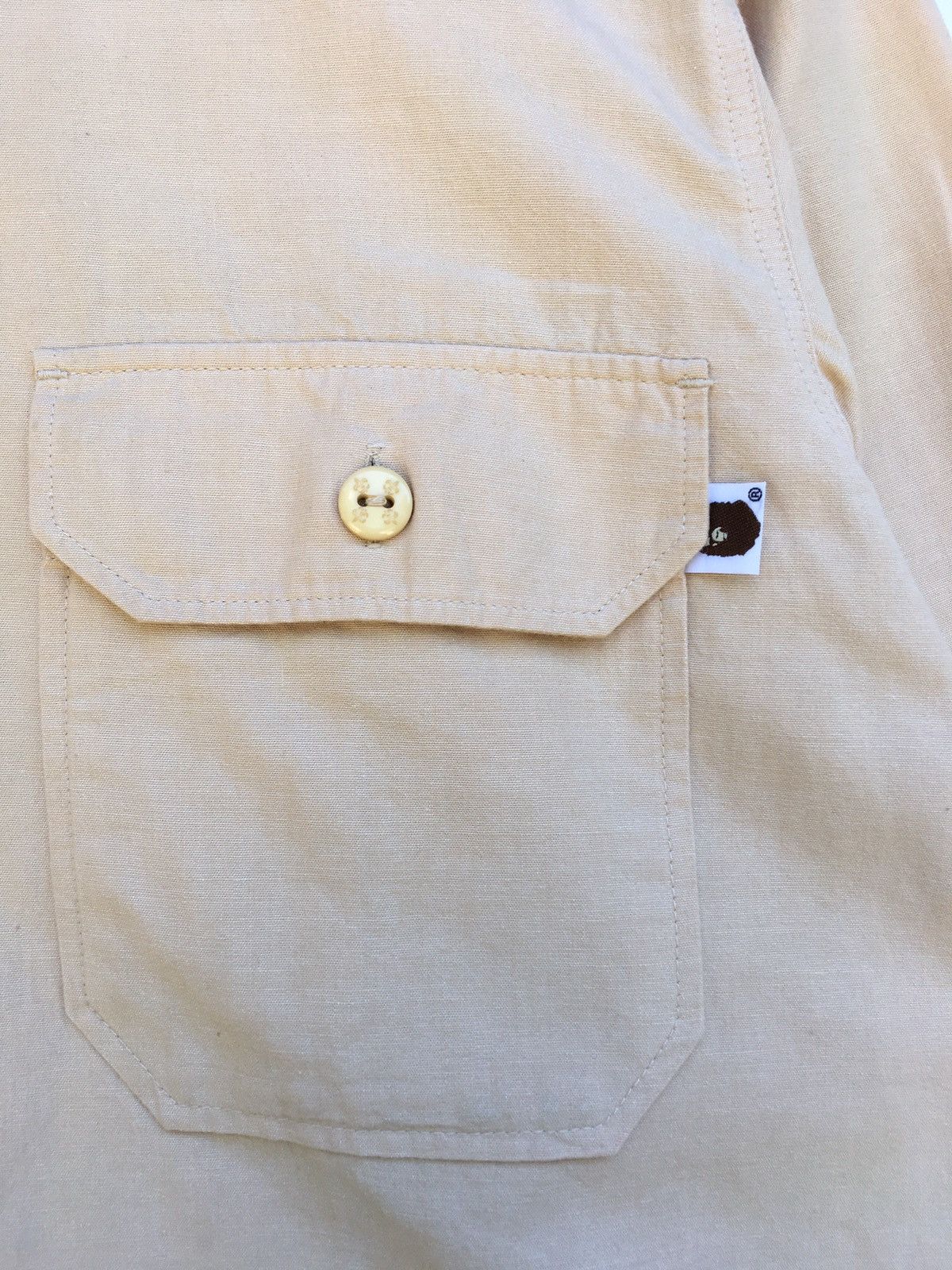 Bape Button Up Shirt Size US L / EU 52-54 / 3 - 6 Thumbnail