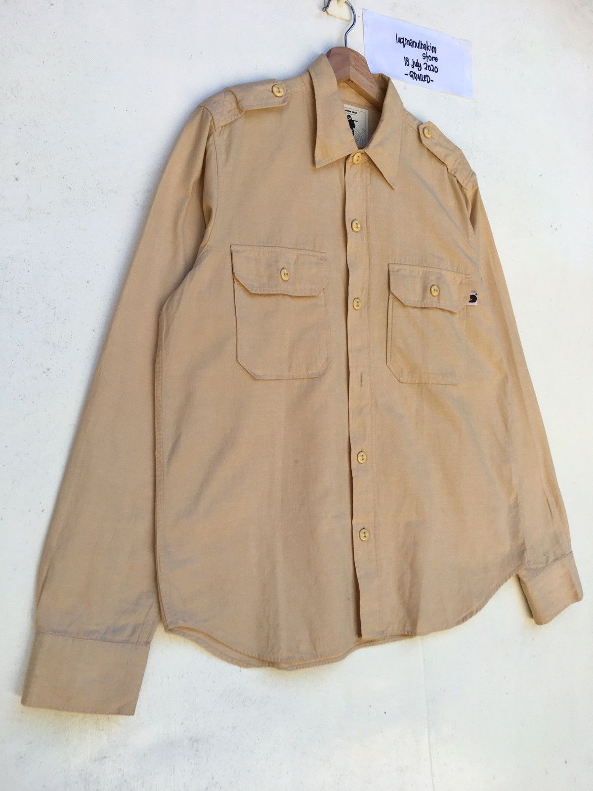 Bape Button Up Shirt Size US L / EU 52-54 / 3 - 2 Thumbnail