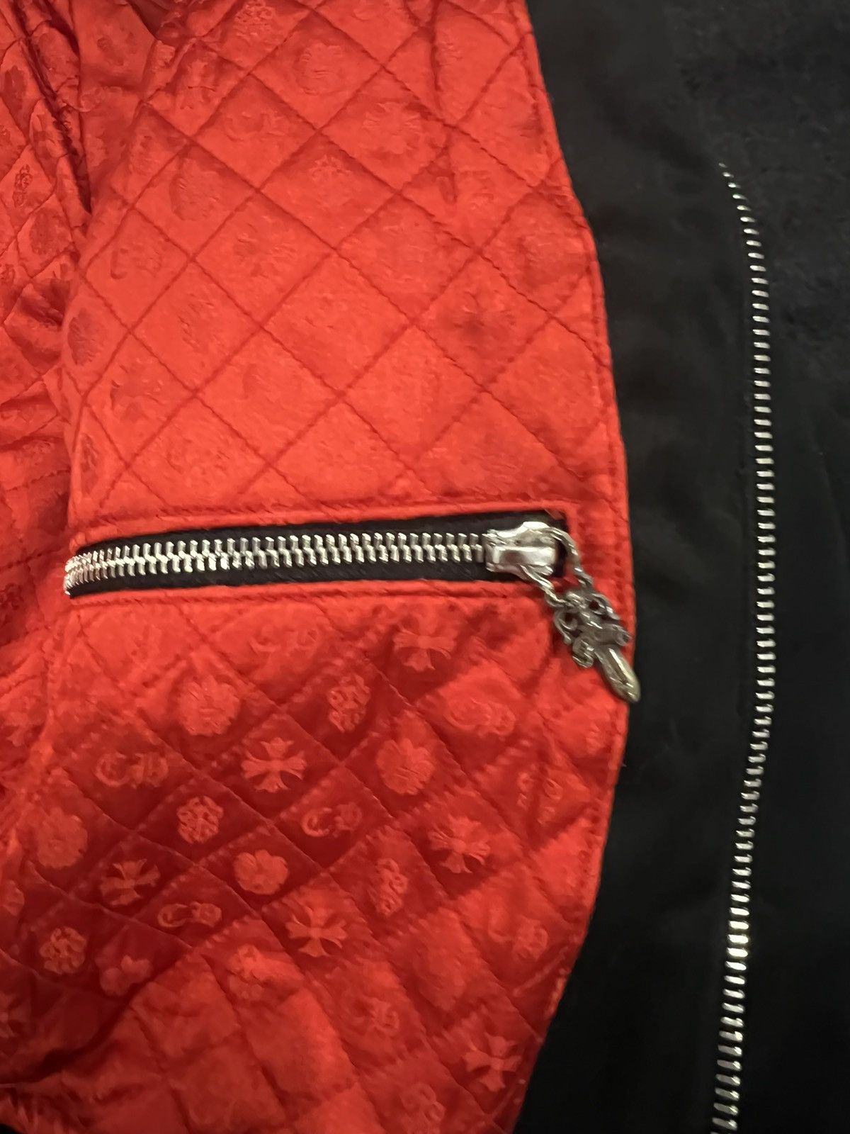Chrome Hearts Bella Hadid cropped fuck you leather patch jacket Size M / US 6-8 / IT 42-44 - 7 Thumbnail