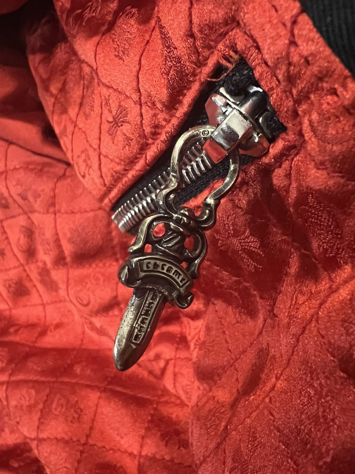 Chrome Hearts Bella Hadid cropped fuck you leather patch jacket Size M / US 6-8 / IT 42-44 - 15 Thumbnail