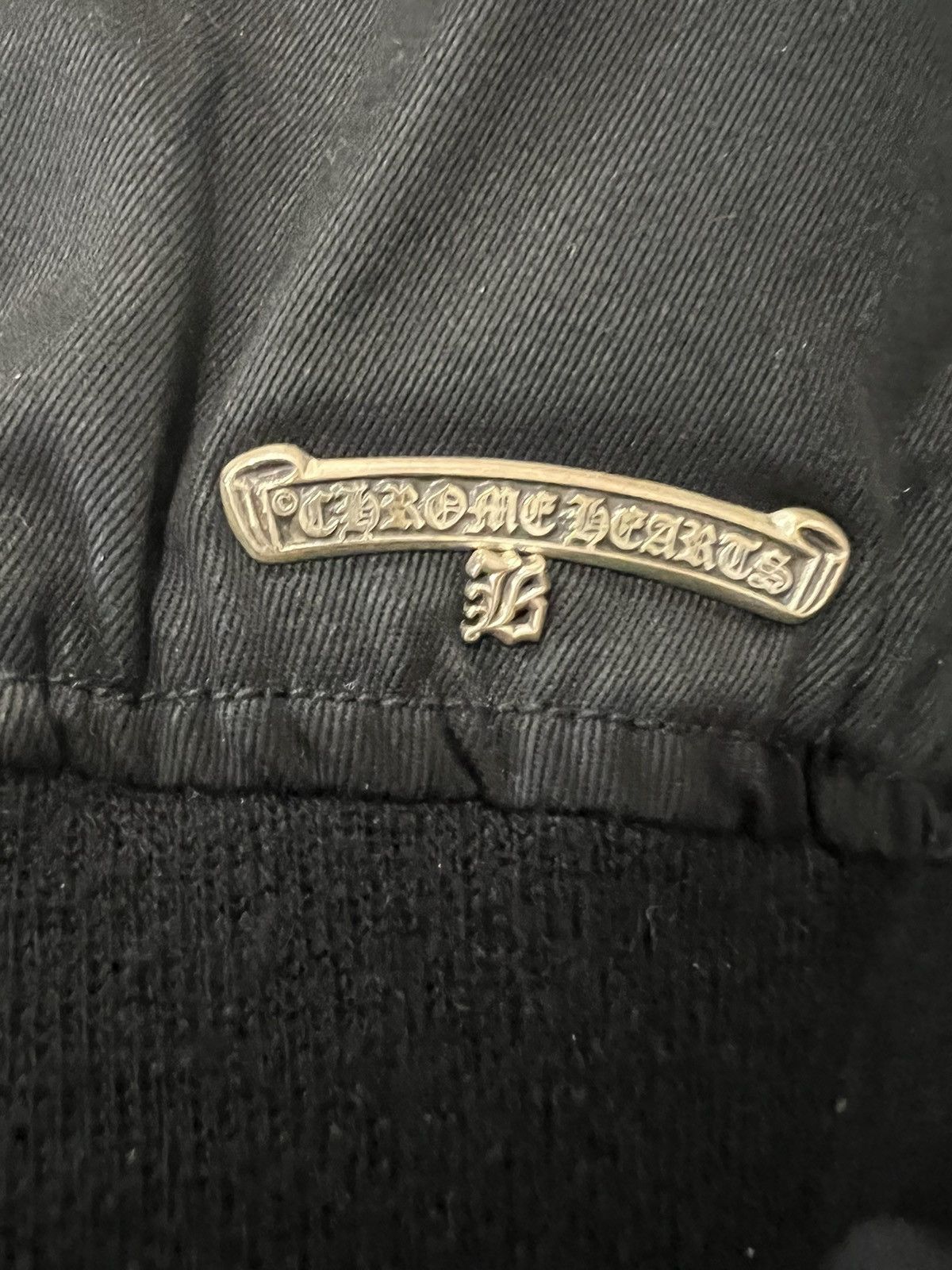 Chrome Hearts Bella Hadid cropped fuck you leather patch jacket Size M / US 6-8 / IT 42-44 - 3 Thumbnail