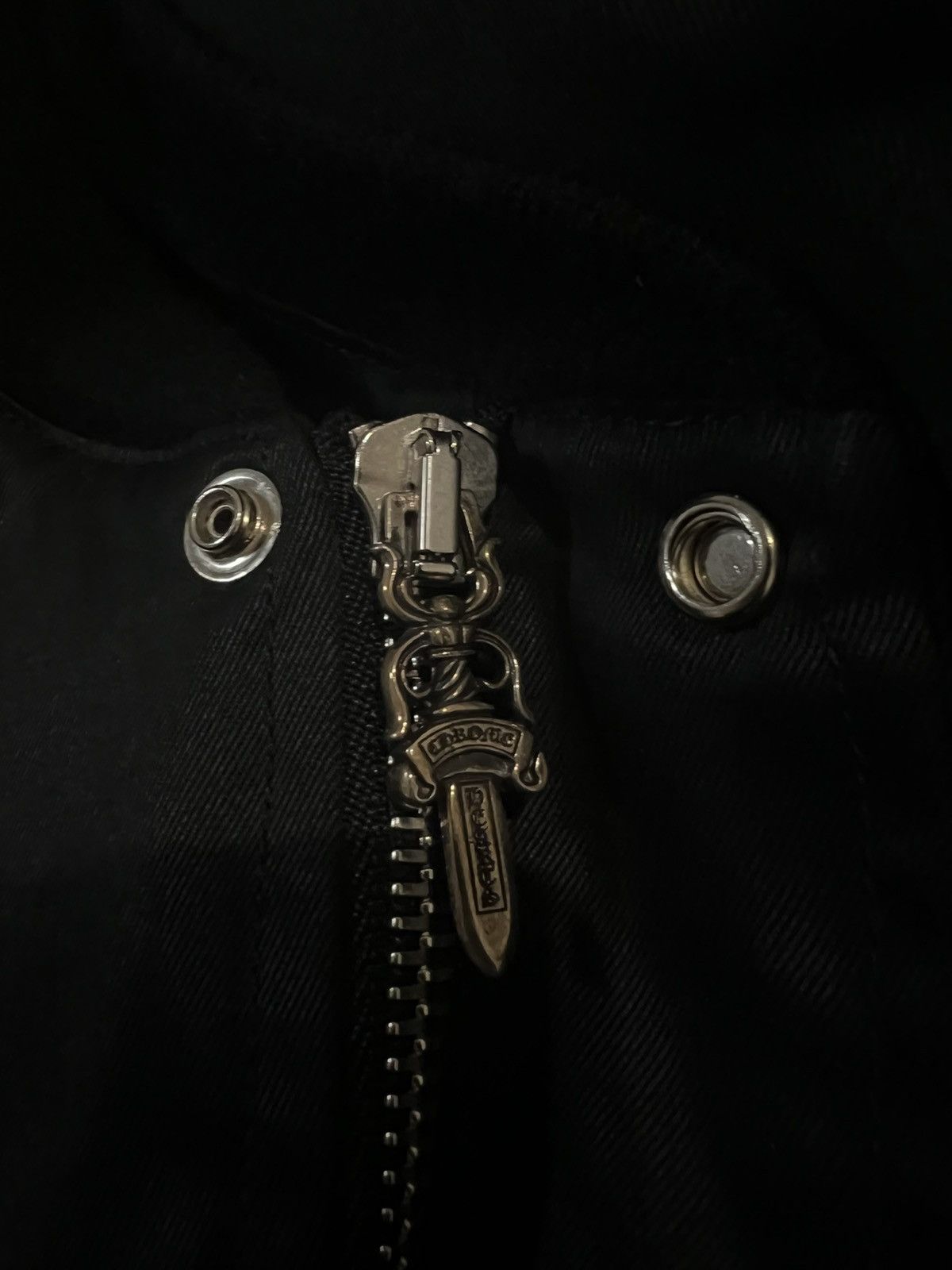 Chrome Hearts Bella Hadid cropped fuck you leather patch jacket Size M / US 6-8 / IT 42-44 - 14 Thumbnail