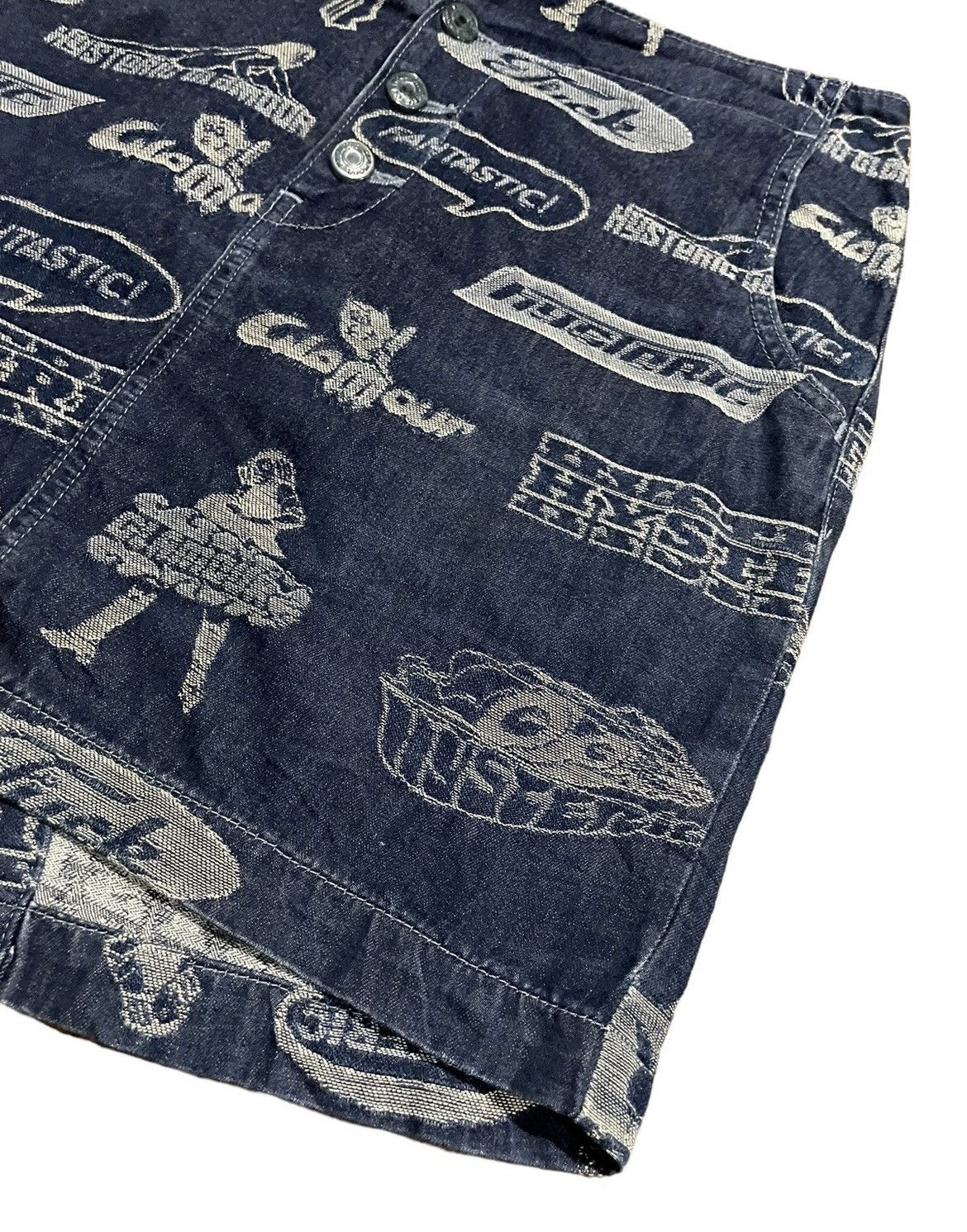 Hiroshi Fujiwara Vintage 1990s Hysteric Glamour AOP Embroidered Skirts Size 30" / US 8 / IT 44 - 8 Thumbnail