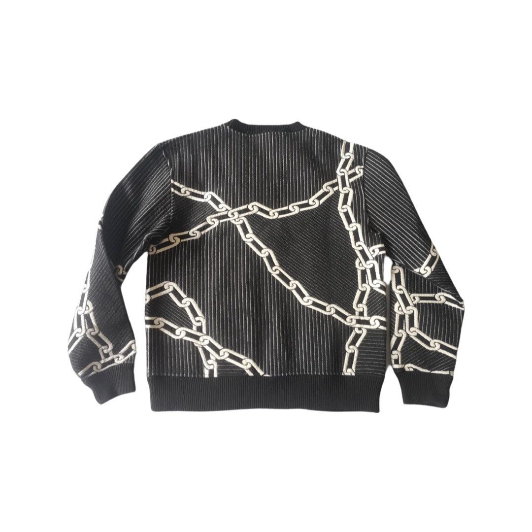 Louis Vuitton 3D effect quilted chain sweatshirt crewneck Size US S / EU 44-46 / 1 - 2 Thumbnail