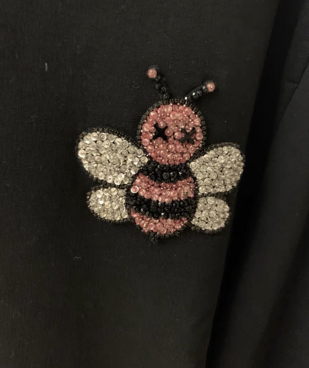 Dior × Kaws Jeweled bee crewneck sweatshirt Size US XXL / EU 58 / 5 - 3 Thumbnail