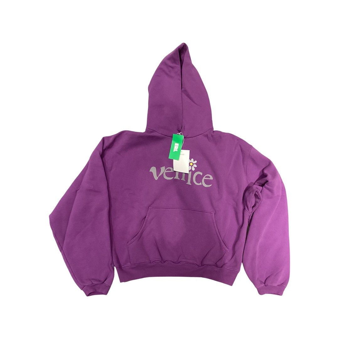 ERL SSENSE exclusive purple Venice hoodie Size US L / EU 52-54 / 3 - 2 Thumbnail