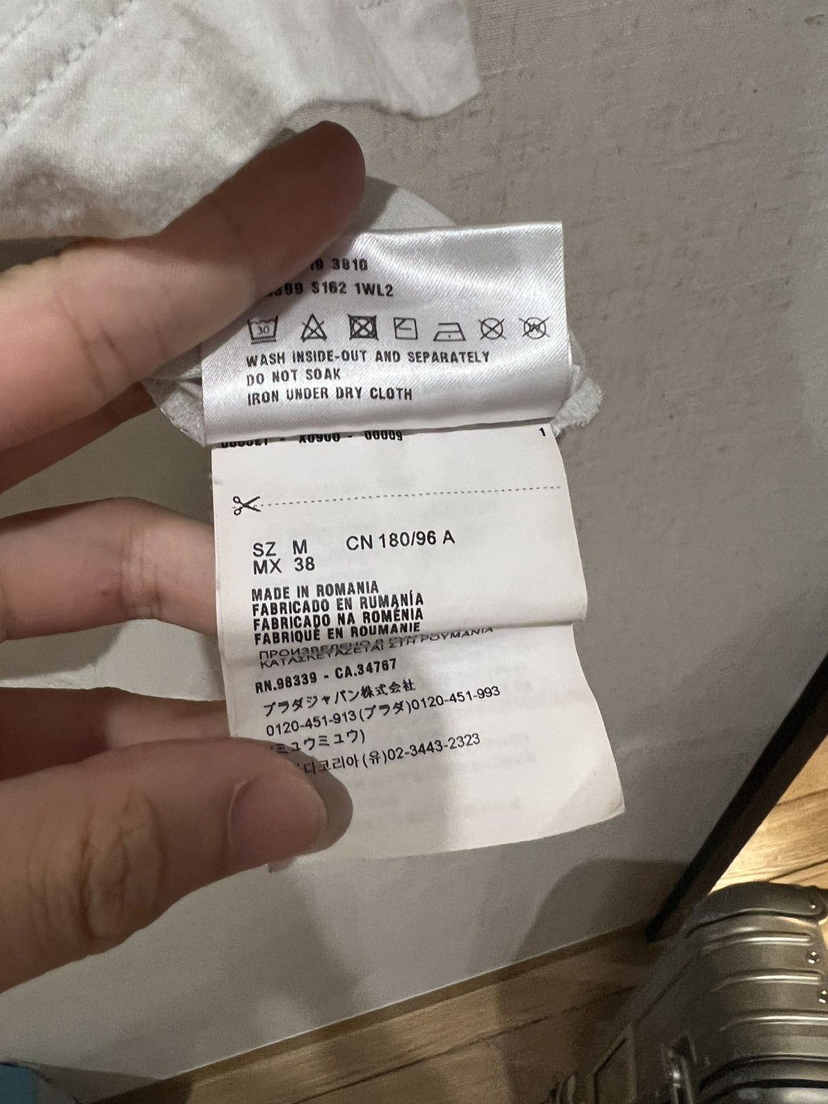 Prada Shanghai exclusive logo tee Size US M / EU 48-50 / 2 - 6 Thumbnail