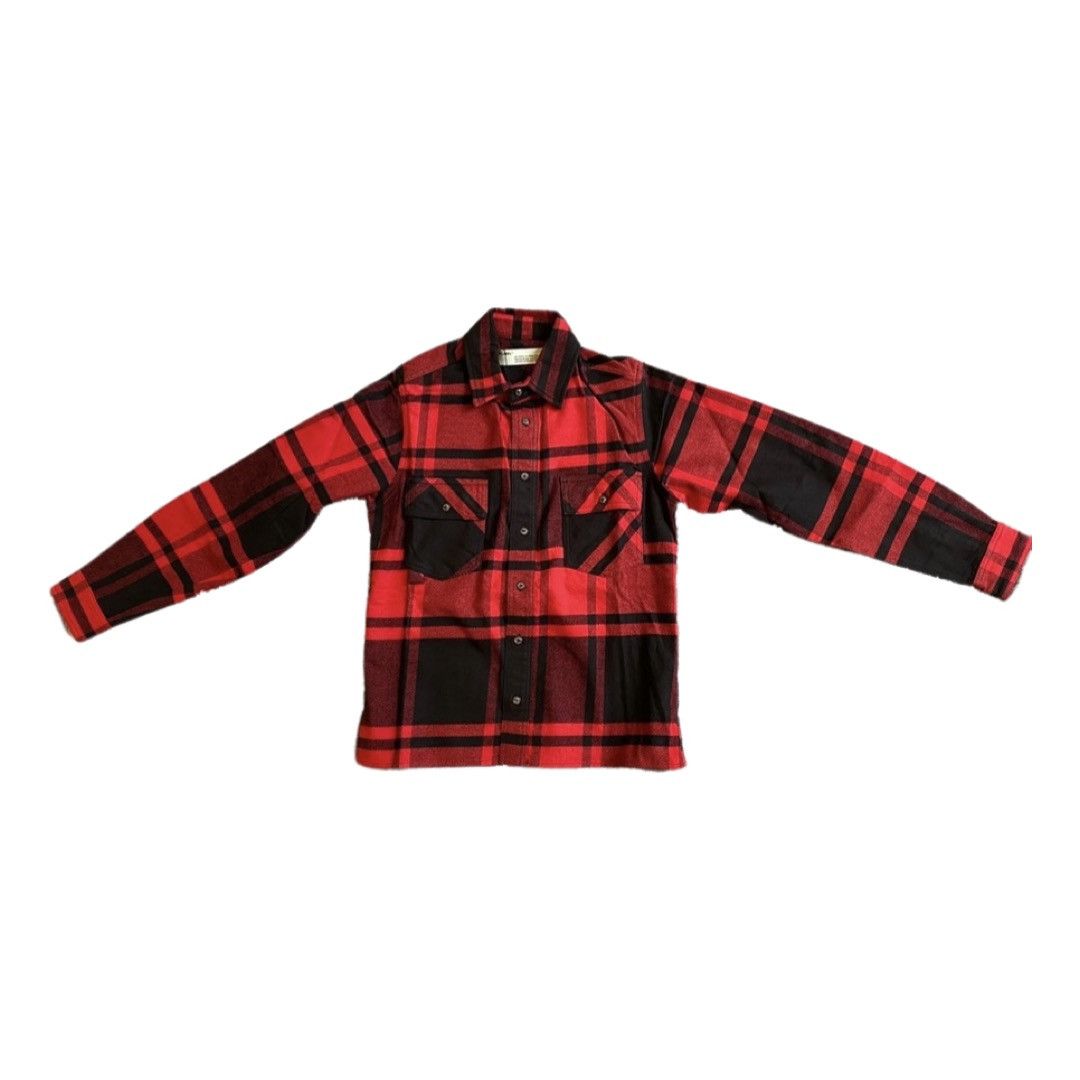 Off-White Diagonal stencil checked flannel shirt Size US XXS / EU 40 - 2 Thumbnail