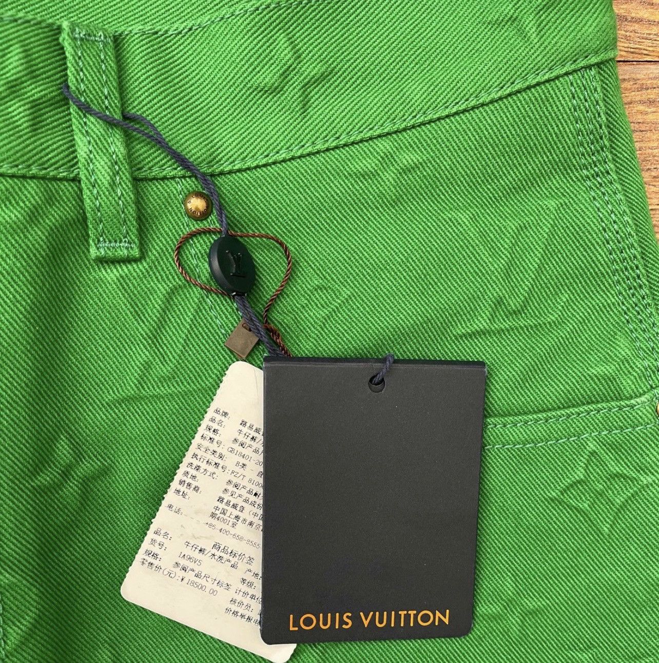 Louis Vuitton × Virgil Abloh Monogram workwear carpenter denim pants Size US 31 - 3 Thumbnail