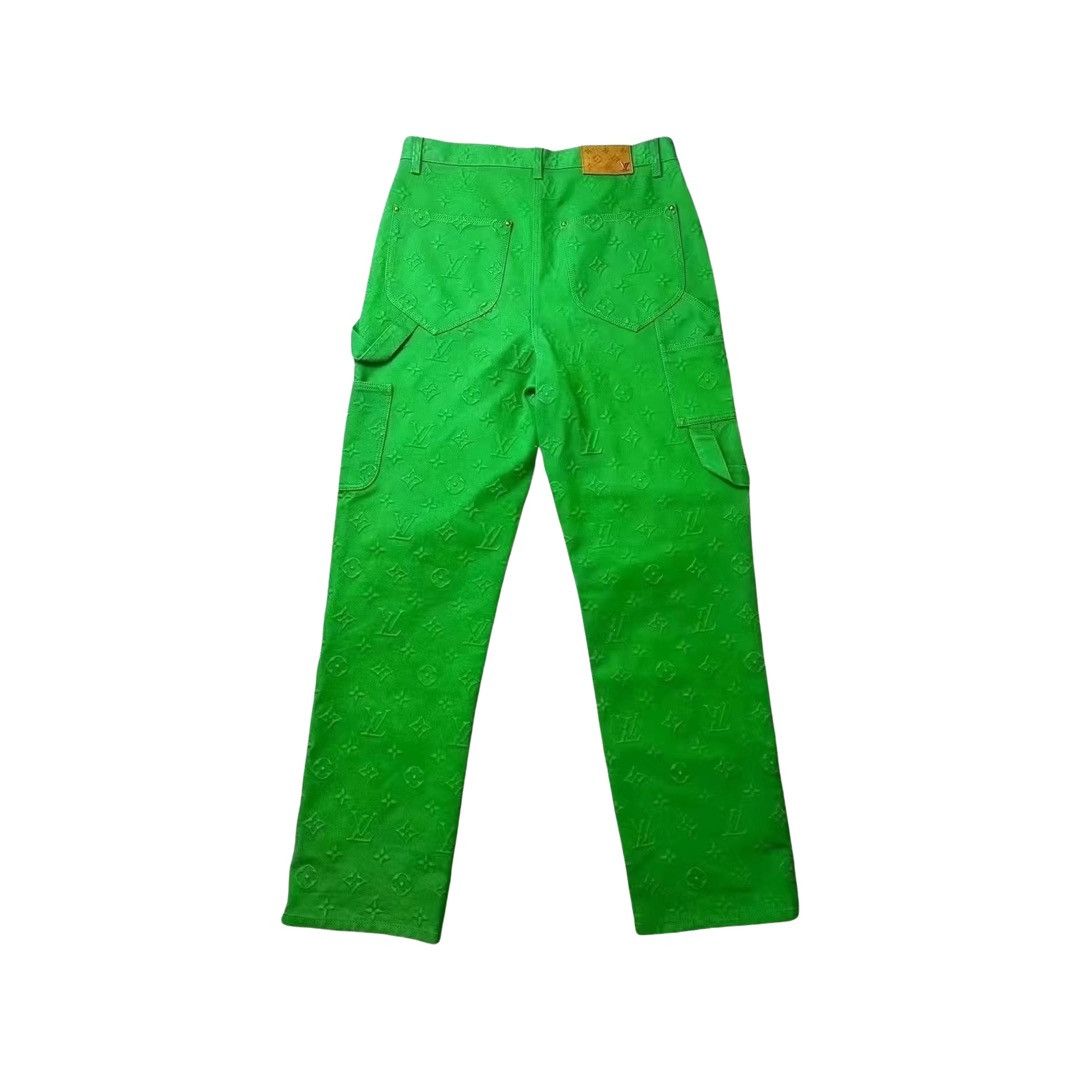 Louis Vuitton × Virgil Abloh Monogram workwear carpenter denim pants Size US 31 - 2 Thumbnail