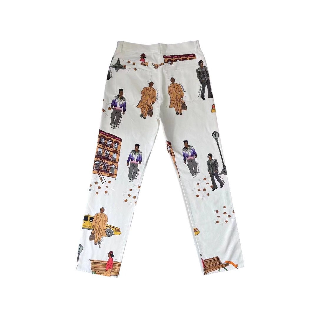 Louis Vuitton FW19 runway walkers casual pants Size US 32 / EU 48 - 2 Thumbnail