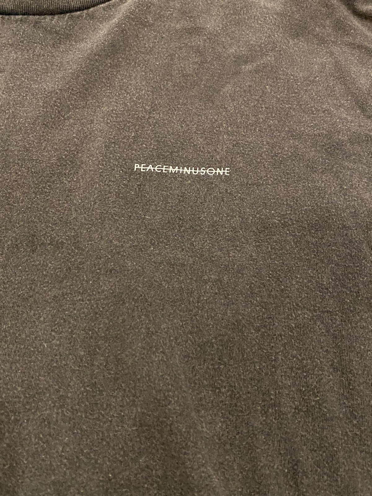 peaceminusone Pmo vintage wash charcoal tee Size US L / EU 52-54 / 3 - 3 Thumbnail