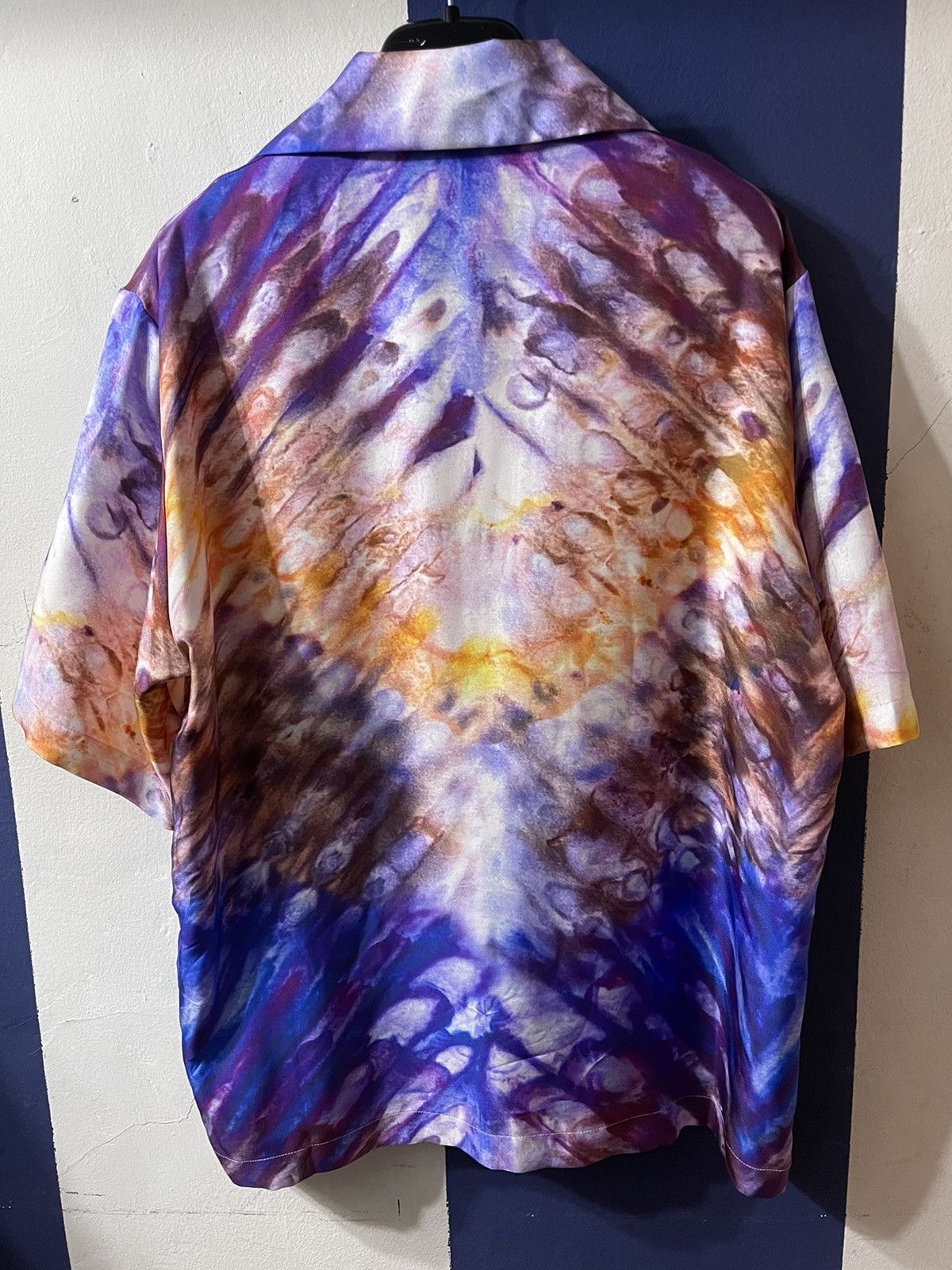 Amiri Amiri Tie Dye Bowling Shirt 2022 Size US S / EU 44-46 / 1 - 3 Thumbnail