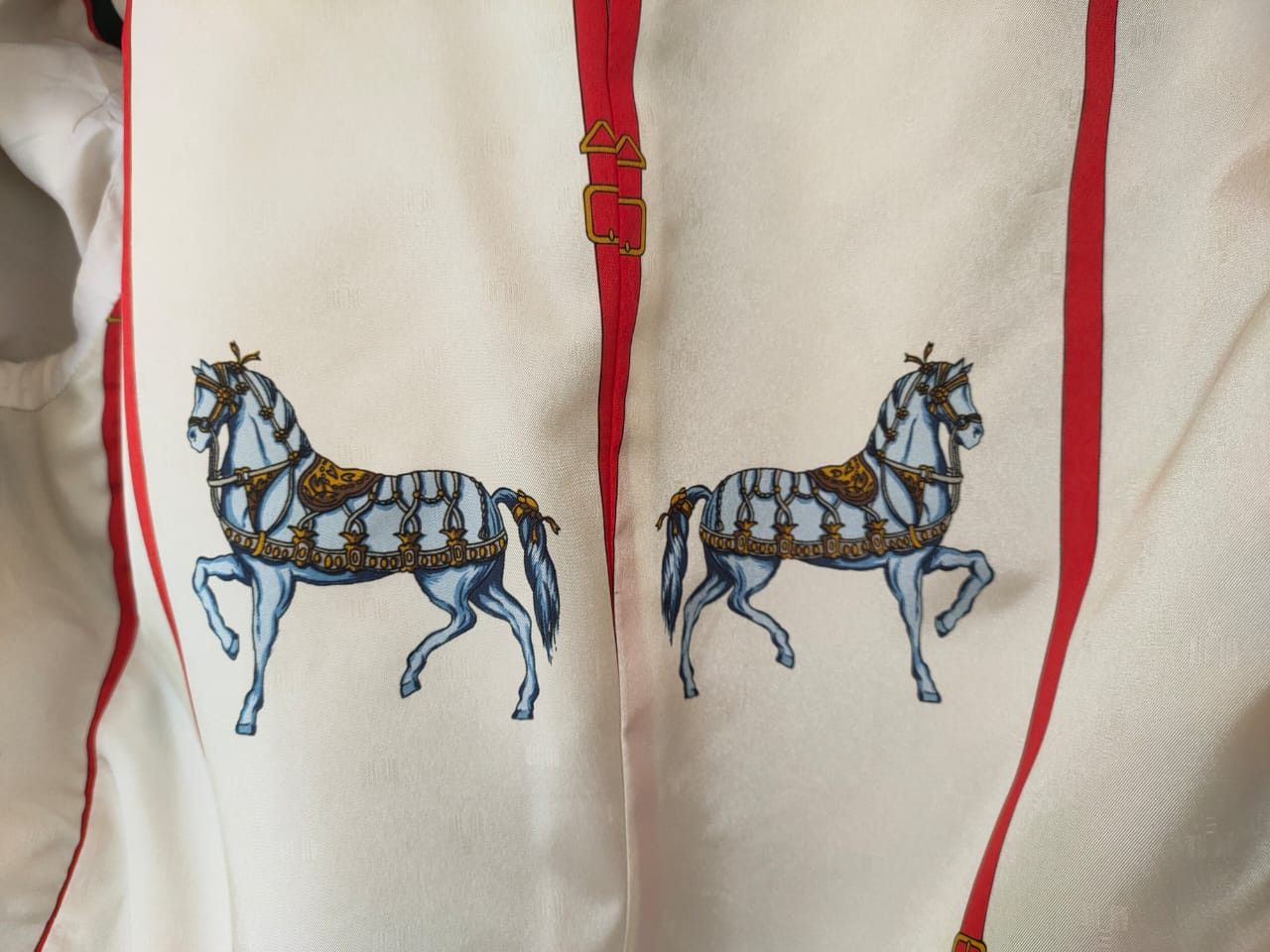 Other Vintage Atelier Jockey Printed Lining Blazer Size US S / EU 44-46 / 1 - 4 Thumbnail