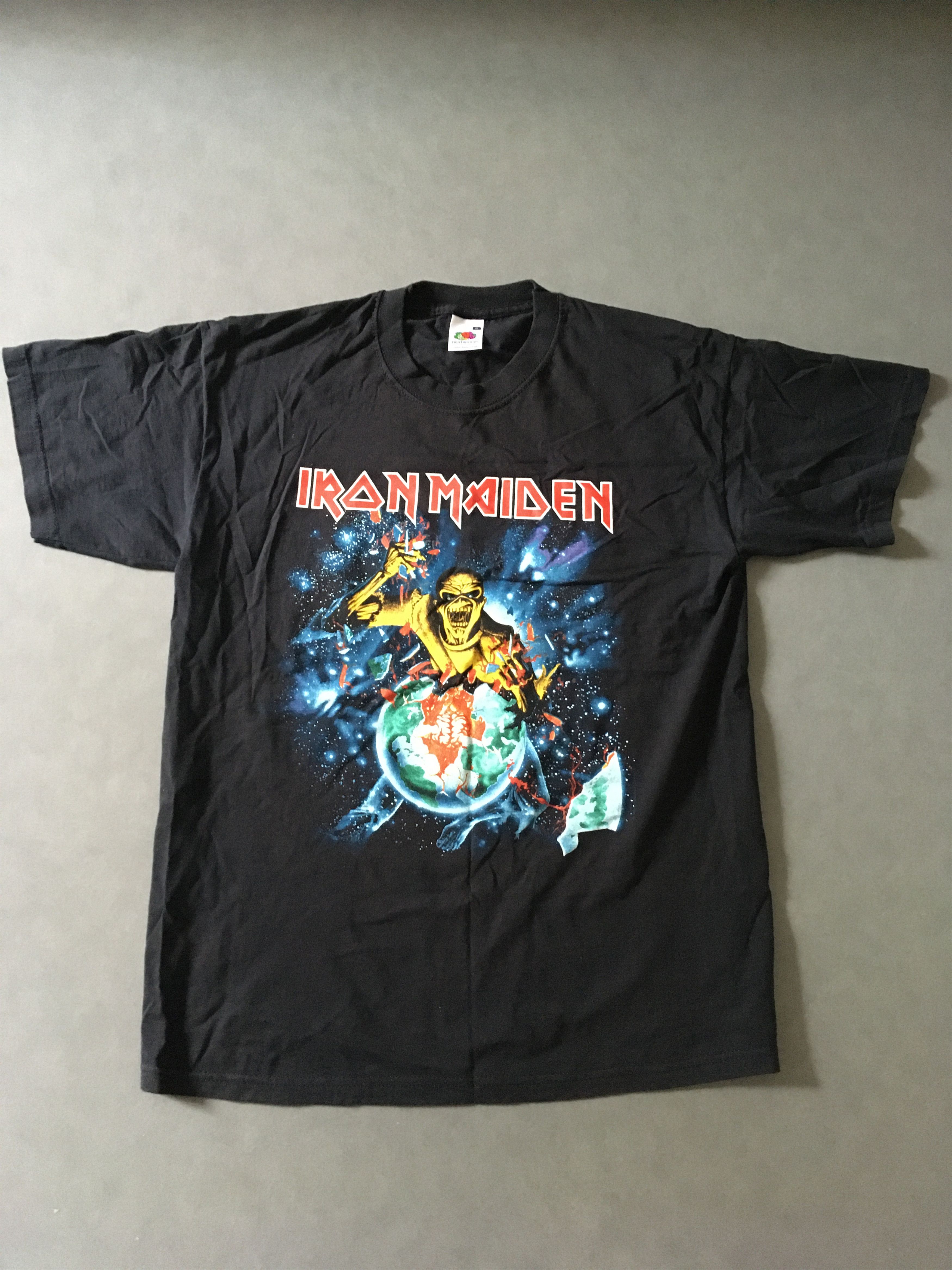 Vintage Iron Maiden Shirt Eddie Rips Up Europe Summer 2005