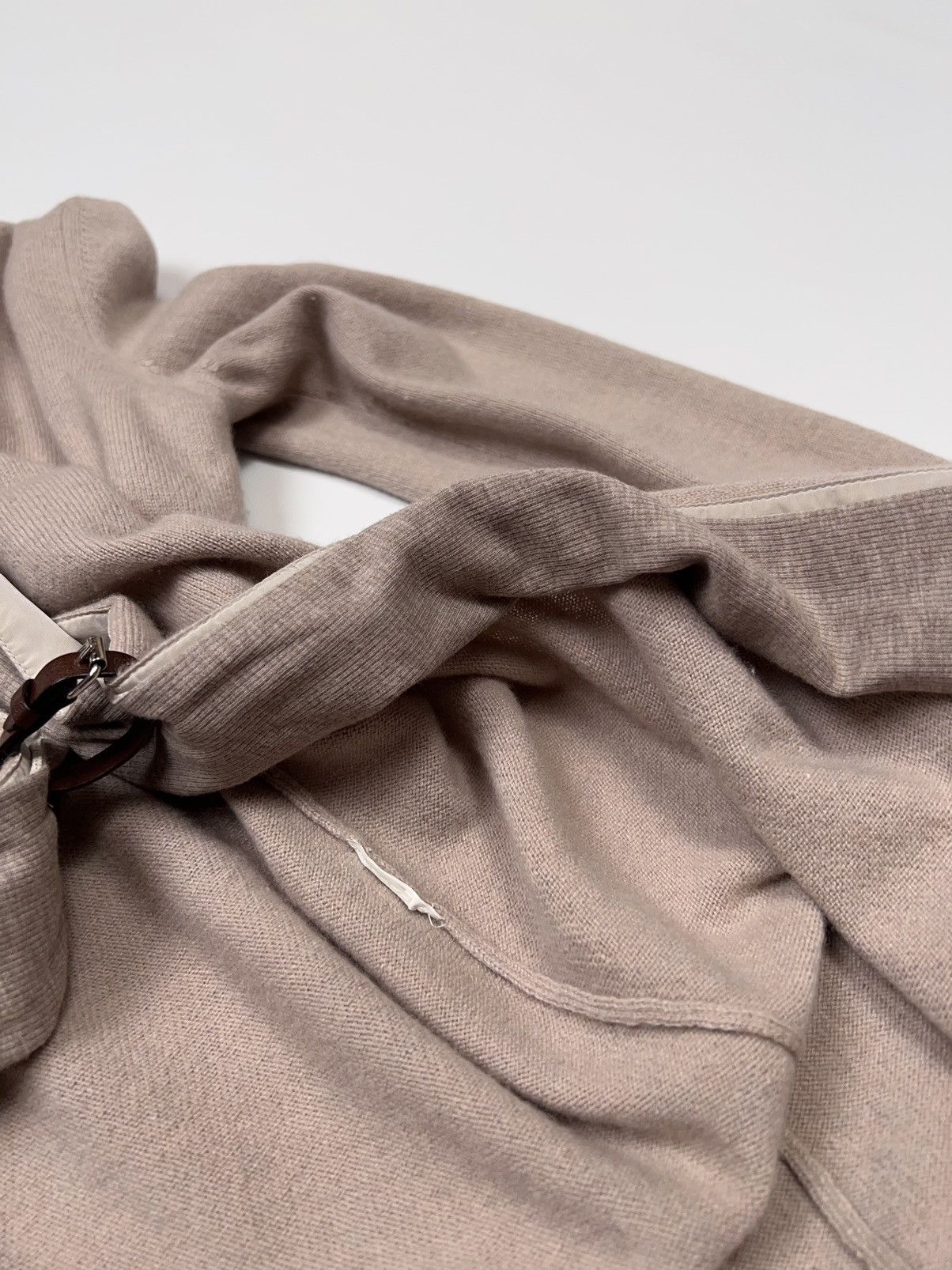 Fabiana Filippi Fabiana Filippi Light Cotton Cashmere Blend Open Cardigan Size L / US 10 / IT 46 - 10 Thumbnail