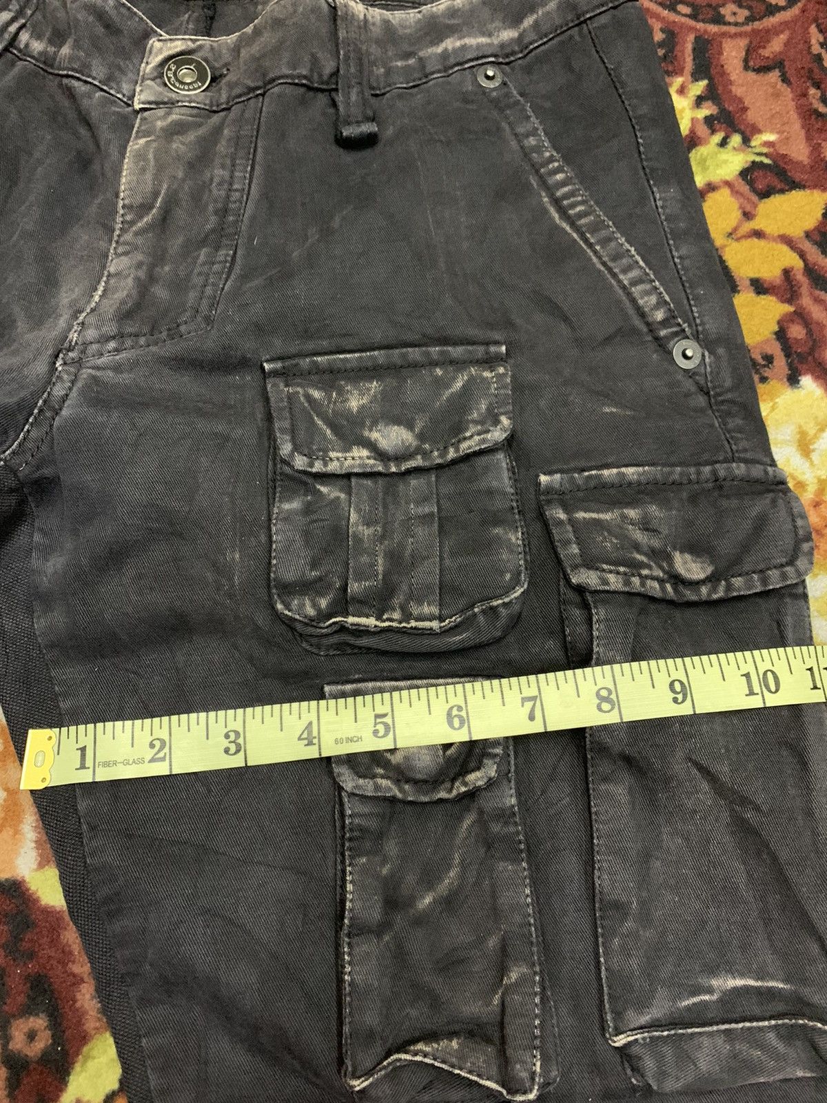 Japanese Brand Distressed S.B Concept Multi Pocket Pants Made In Italy Size US 32 / EU 48 - 15 Thumbnail
