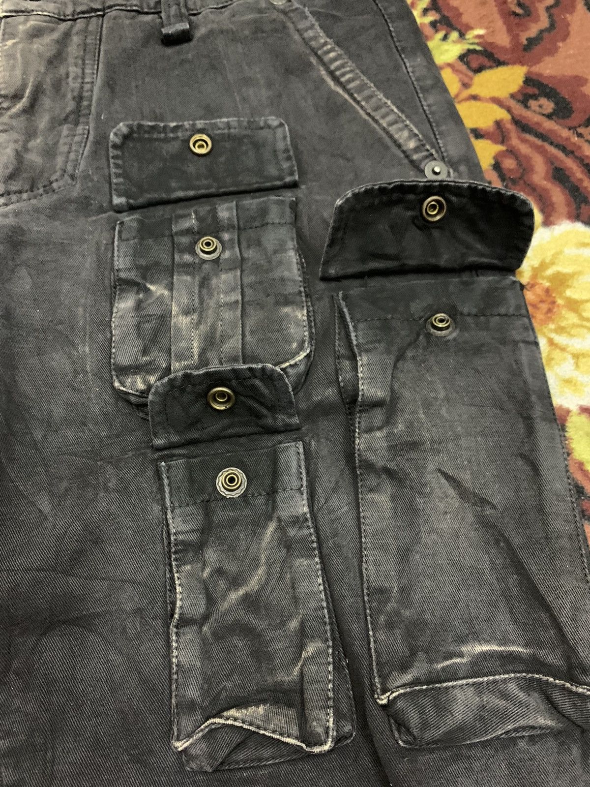 Japanese Brand Distressed S.B Concept Multi Pocket Pants Made In Italy Size US 32 / EU 48 - 9 Thumbnail