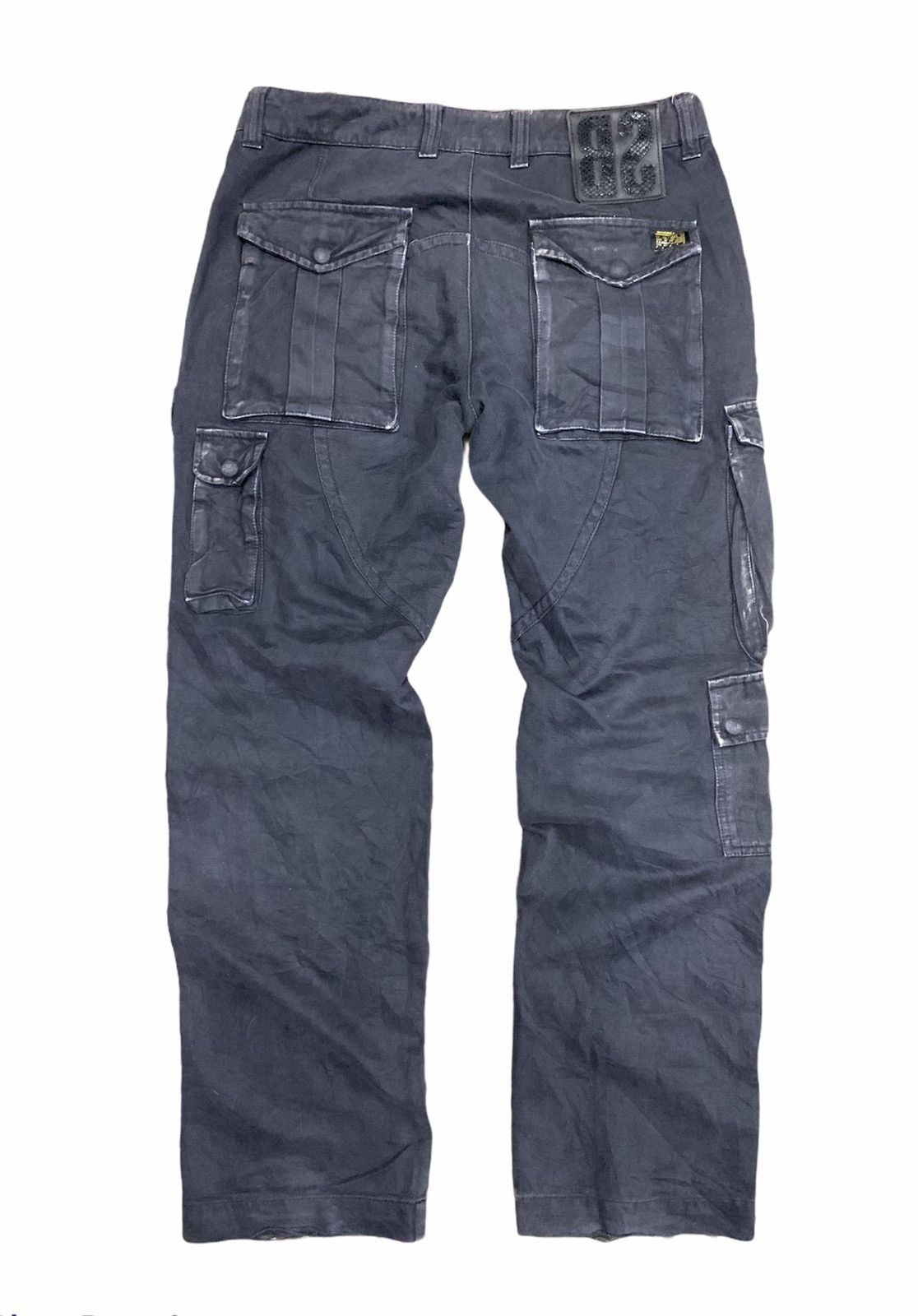 Japanese Brand Distressed S.B Concept Multi Pocket Pants Made In Italy Size US 32 / EU 48 - 2 Thumbnail