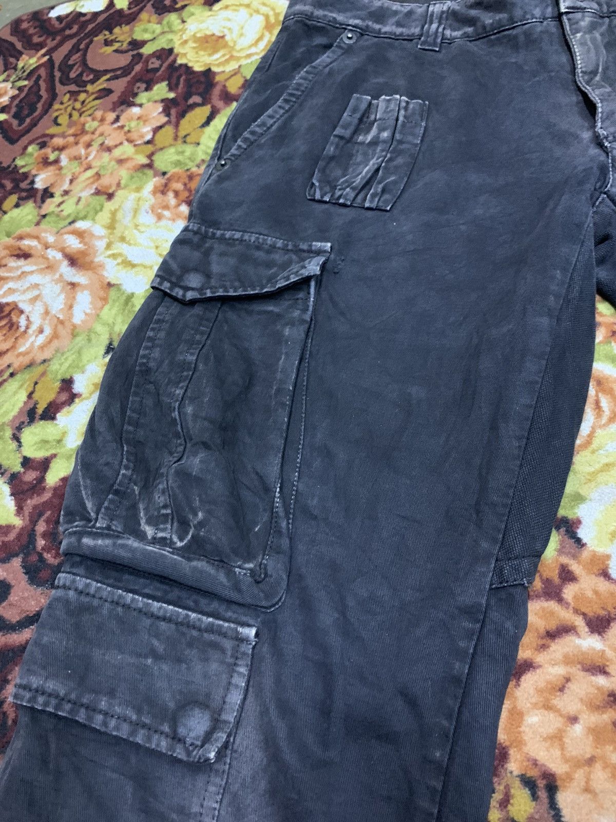 Japanese Brand Distressed S.B Concept Multi Pocket Pants Made In Italy Size US 32 / EU 48 - 4 Thumbnail