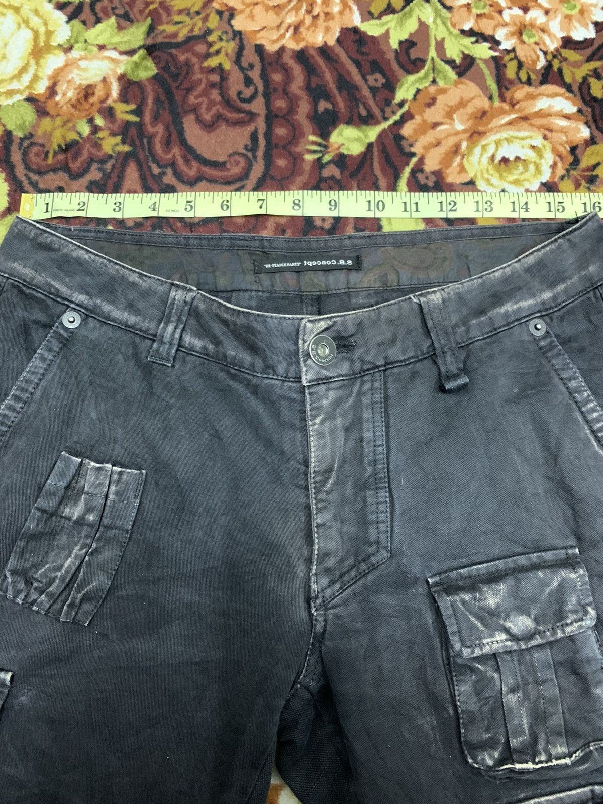 Japanese Brand Distressed S.B Concept Multi Pocket Pants Made In Italy Size US 32 / EU 48 - 11 Thumbnail