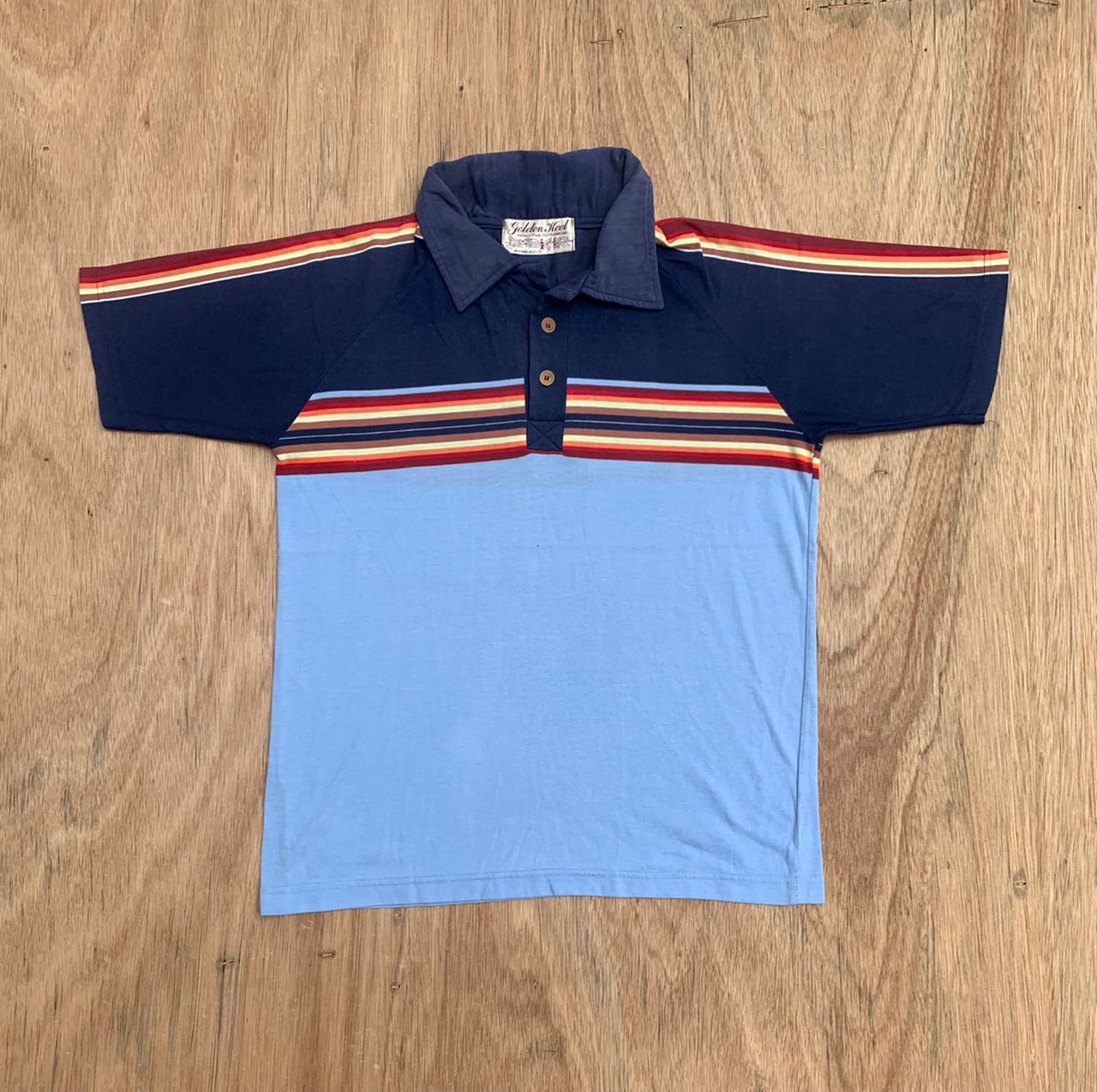 Vintage Vintage Polo Tee D 34 Size US M / EU 48-50 / 2 - 1 Thumbnail
