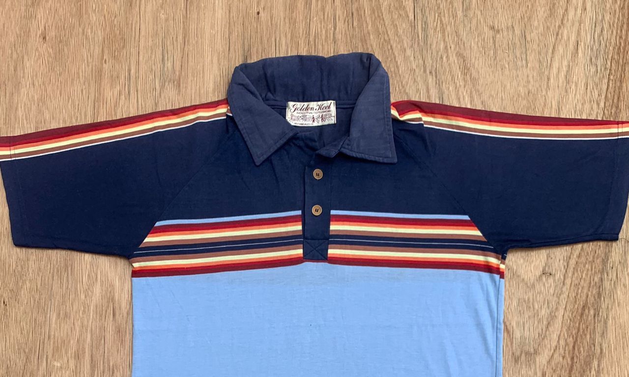 Vintage Vintage Polo Tee D 34 Size US M / EU 48-50 / 2 - 2 Thumbnail