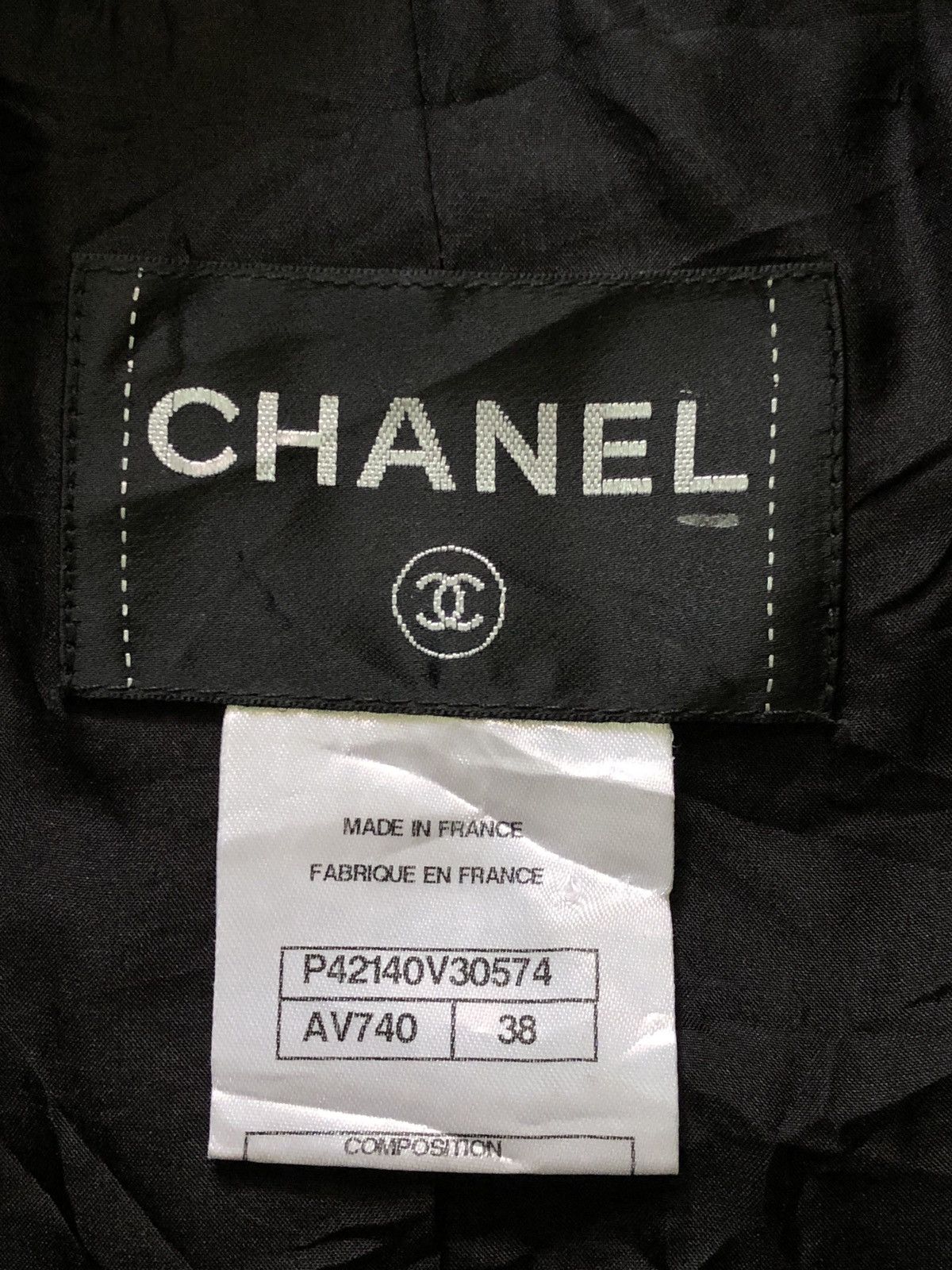 Chanel Chanel Tweed Wool Bomber Jacket Woman Size 38 Size S / US 4 / IT 40 - 15 Thumbnail