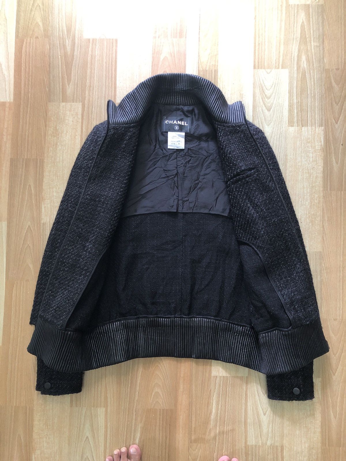 Chanel Chanel Tweed Wool Bomber Jacket Woman Size 38 Size S / US 4 / IT 40 - 6 Thumbnail