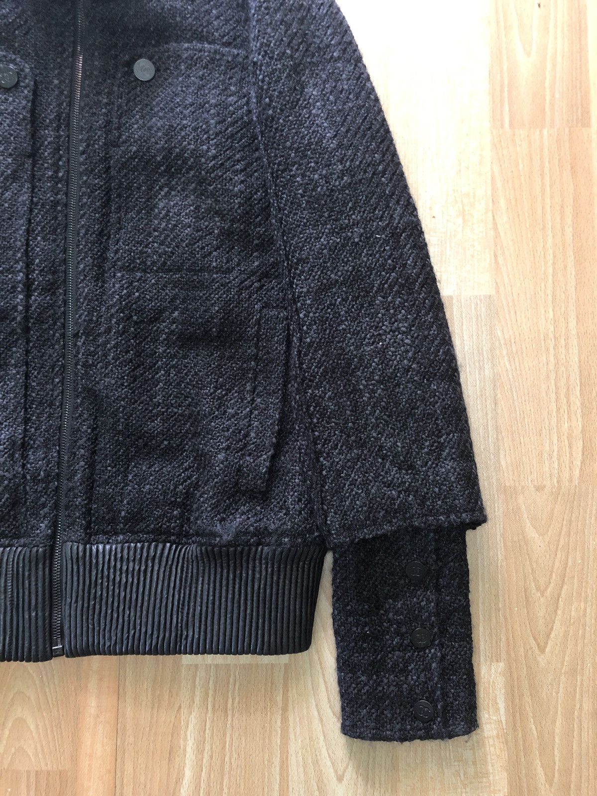 Chanel Chanel Tweed Wool Bomber Jacket Woman Size 38 Size S / US 4 / IT 40 - 8 Thumbnail