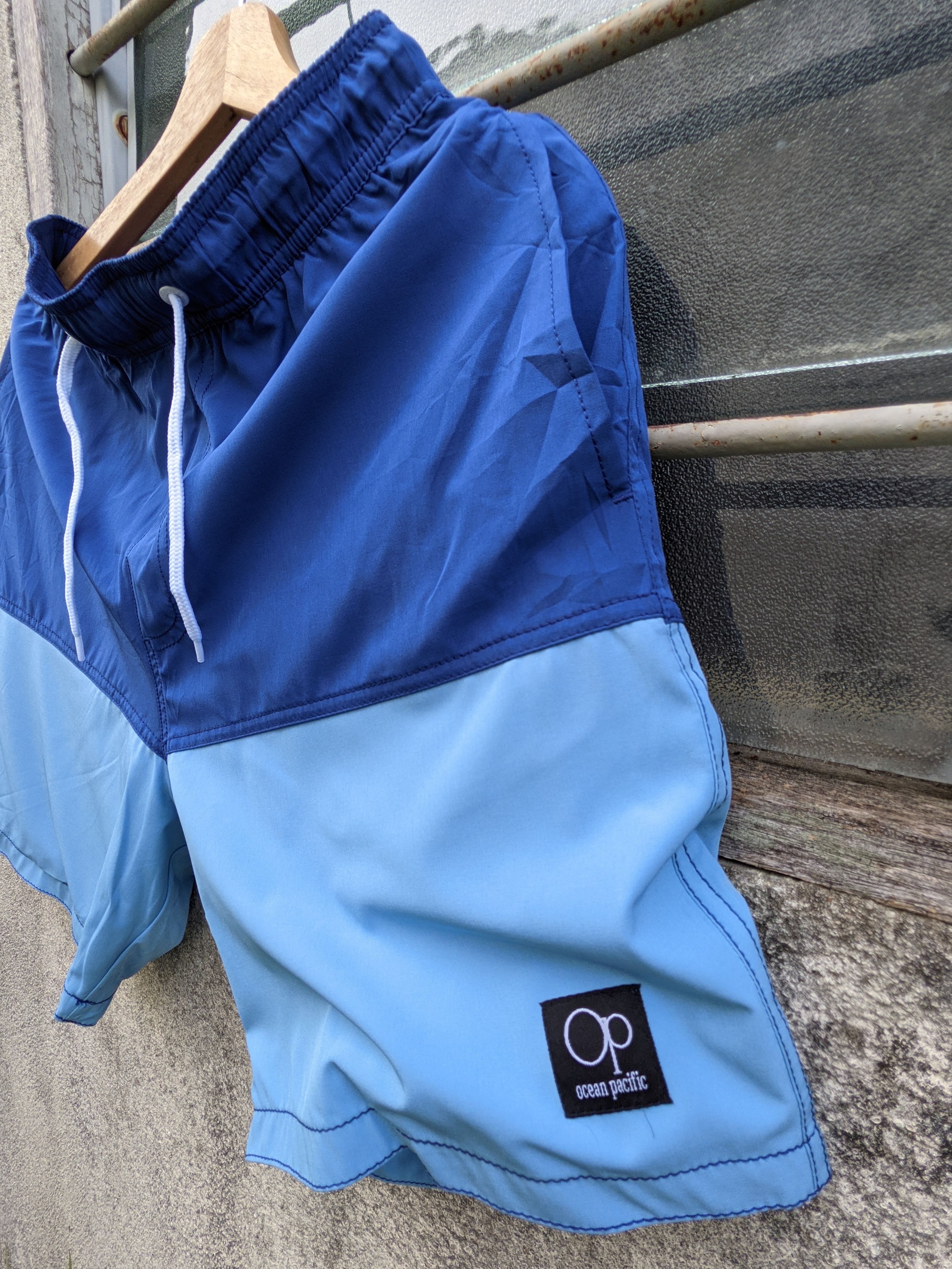 Ocean Pacific ⚡️Rare⚡️ Vintage Y2K Ocean Pacific Swim Shorts Size US 28 / EU 44 - 4 Thumbnail