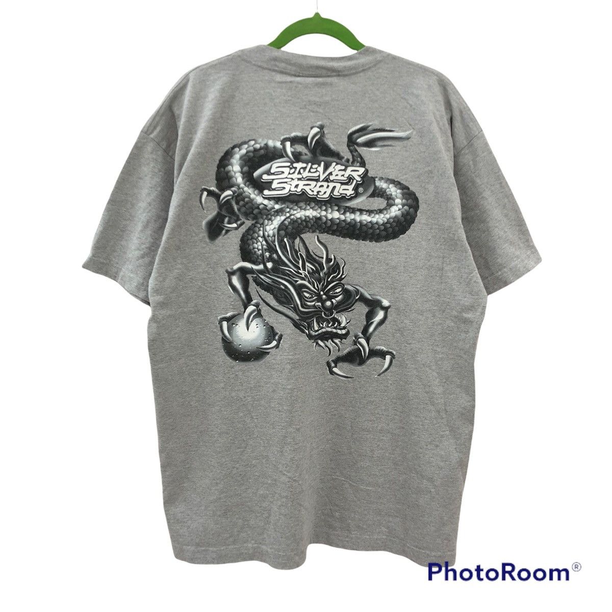 Japanese Brand SILVER STRAND Big Dragon printed tees Size US XL / EU 56 / 4 - 1 Thumbnail