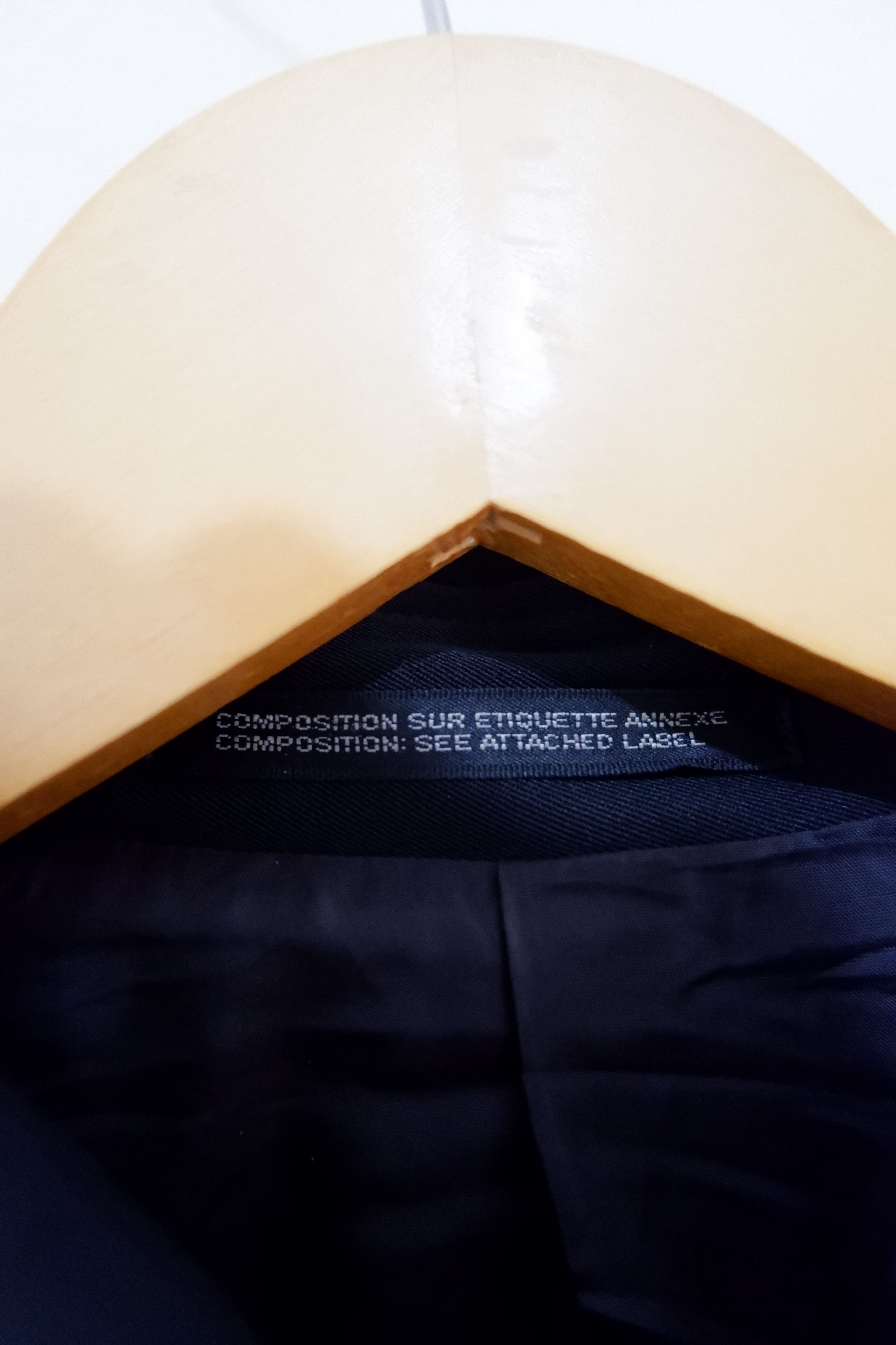 Yohji Yamamoto Vintage Y's Yohji Yamamoto Wool Gabardine Parka Jacket Size US M / EU 48-50 / 2 - 5 Thumbnail
