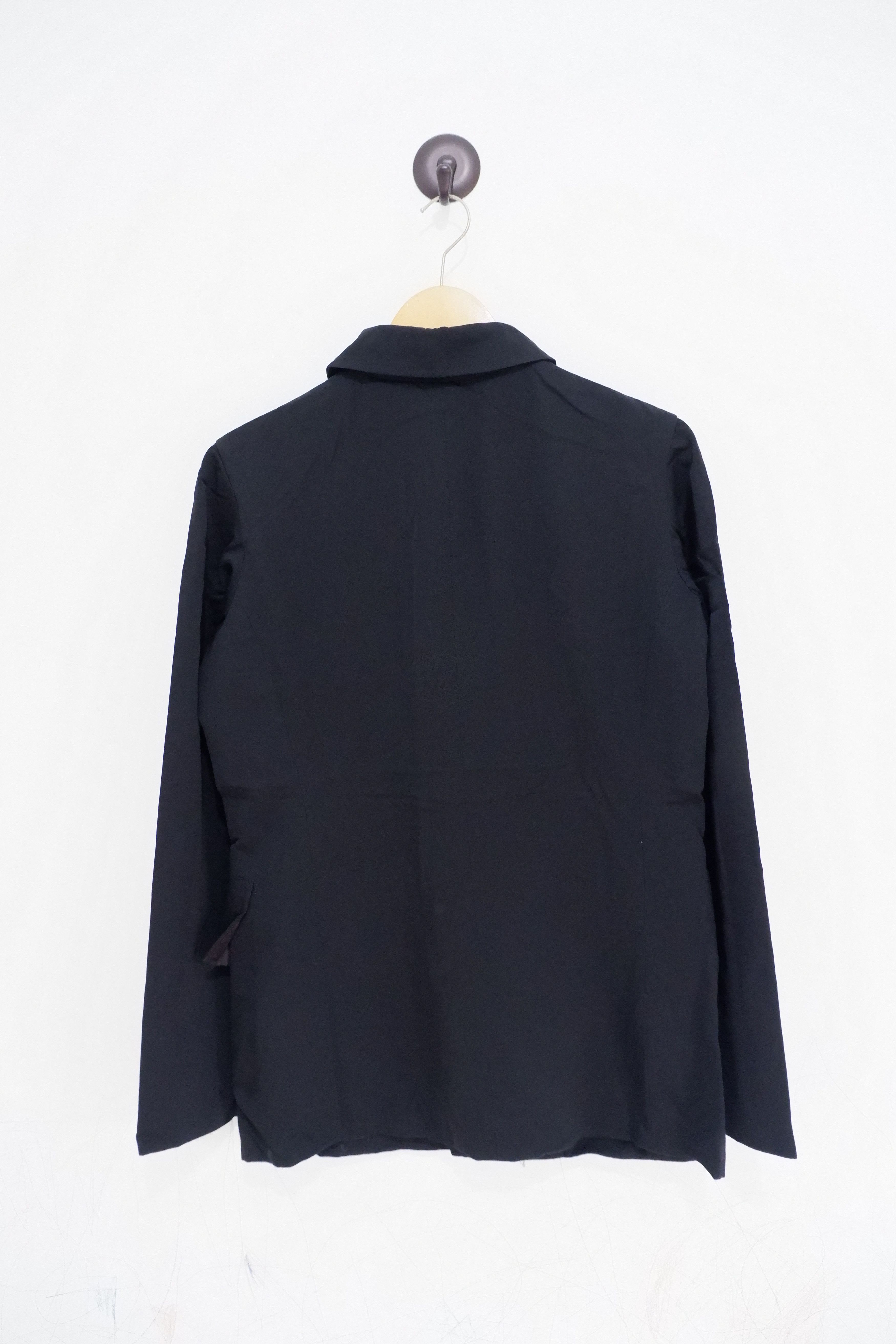 Yohji Yamamoto Vintage Y's Yohji Yamamoto Wool Gabardine Parka Jacket Size US M / EU 48-50 / 2 - 3 Thumbnail