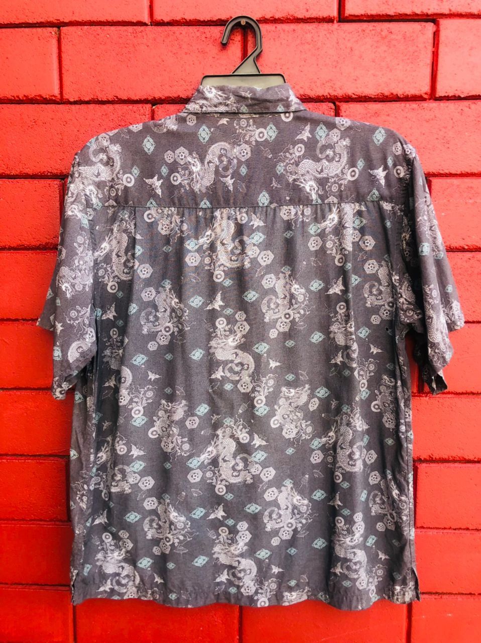 Japanese Brand × Vintage Vintage Hill Crop Yakuza Dragon Streetwear Fashion Style Size US M / EU 48-50 / 2 - 2 Thumbnail