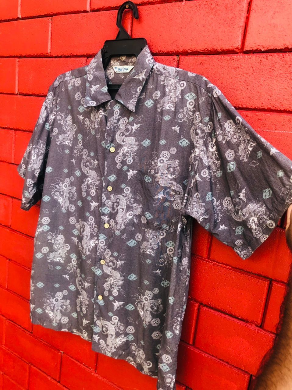 Japanese Brand × Vintage Vintage Hill Crop Yakuza Dragon Streetwear Fashion Style Size US M / EU 48-50 / 2 - 5 Thumbnail