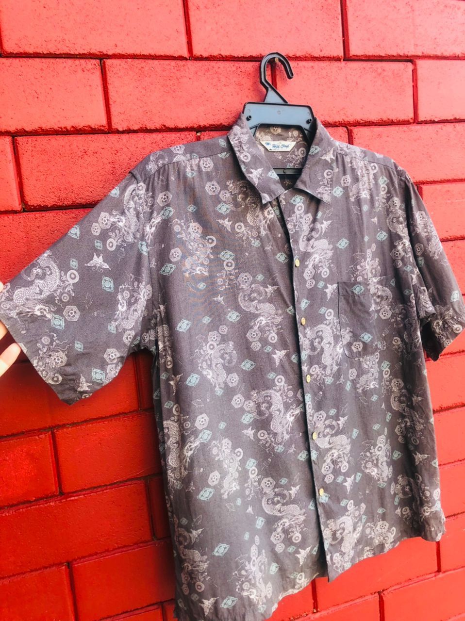 Japanese Brand × Vintage Vintage Hill Crop Yakuza Dragon Streetwear Fashion Style Size US M / EU 48-50 / 2 - 4 Thumbnail