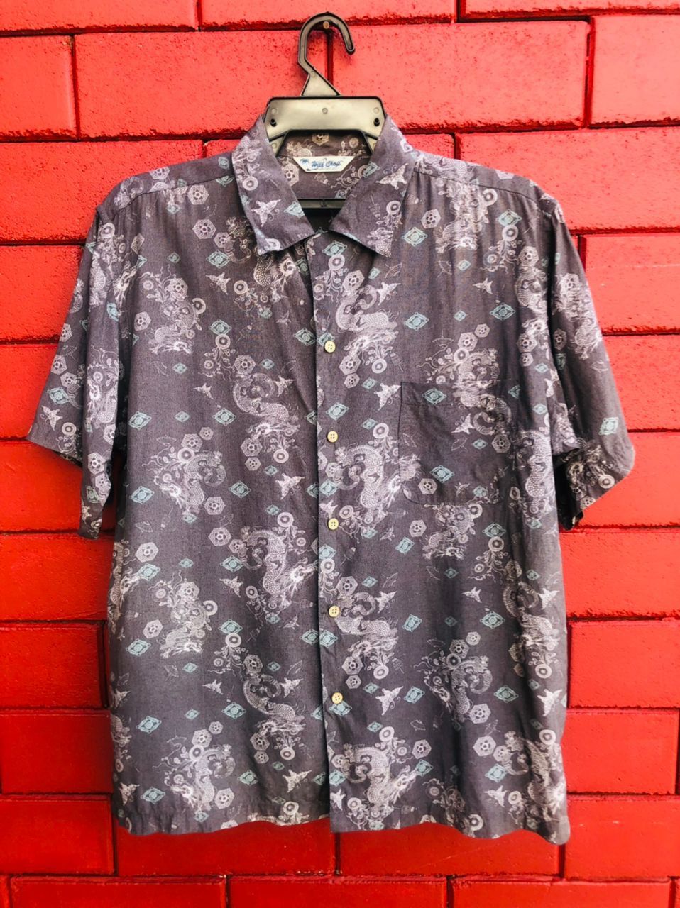 Japanese Brand × Vintage Vintage Hill Crop Yakuza Dragon Streetwear Fashion Style Size US M / EU 48-50 / 2 - 1 Thumbnail