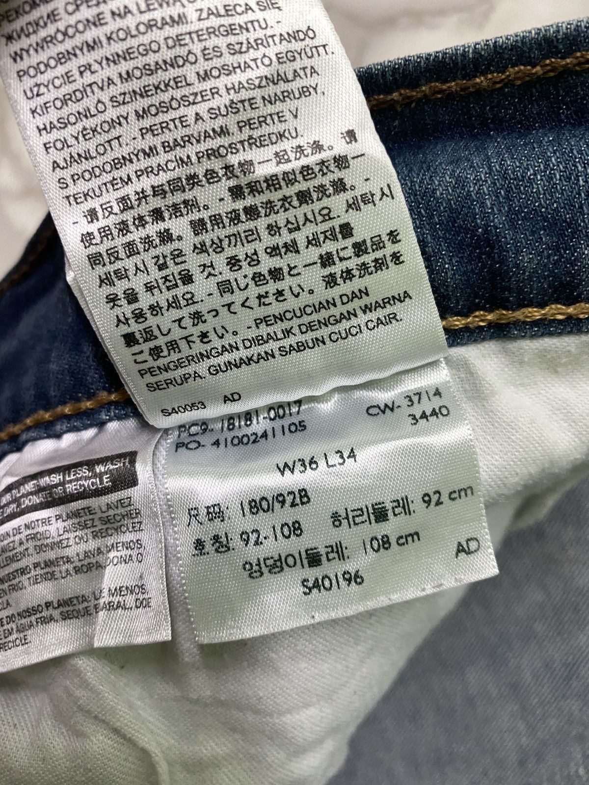 Levi's × Levi's Vintage Clothing Levis 541 Distressed Denim Jeans - L11 Size US 36 / EU 52 - 19 Thumbnail